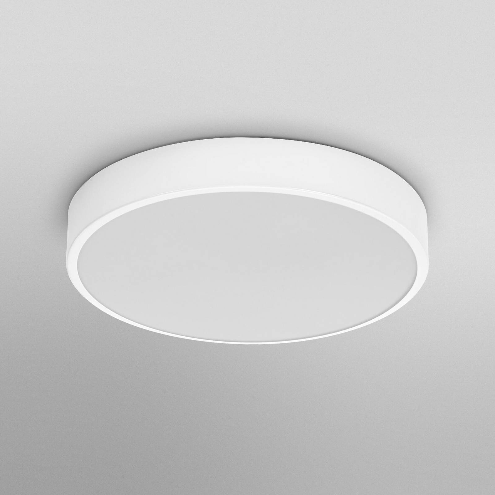 Lampa sufitowa LED OSRAM ORBIS SLIM MOIA, biała Ø 28 cm metal
