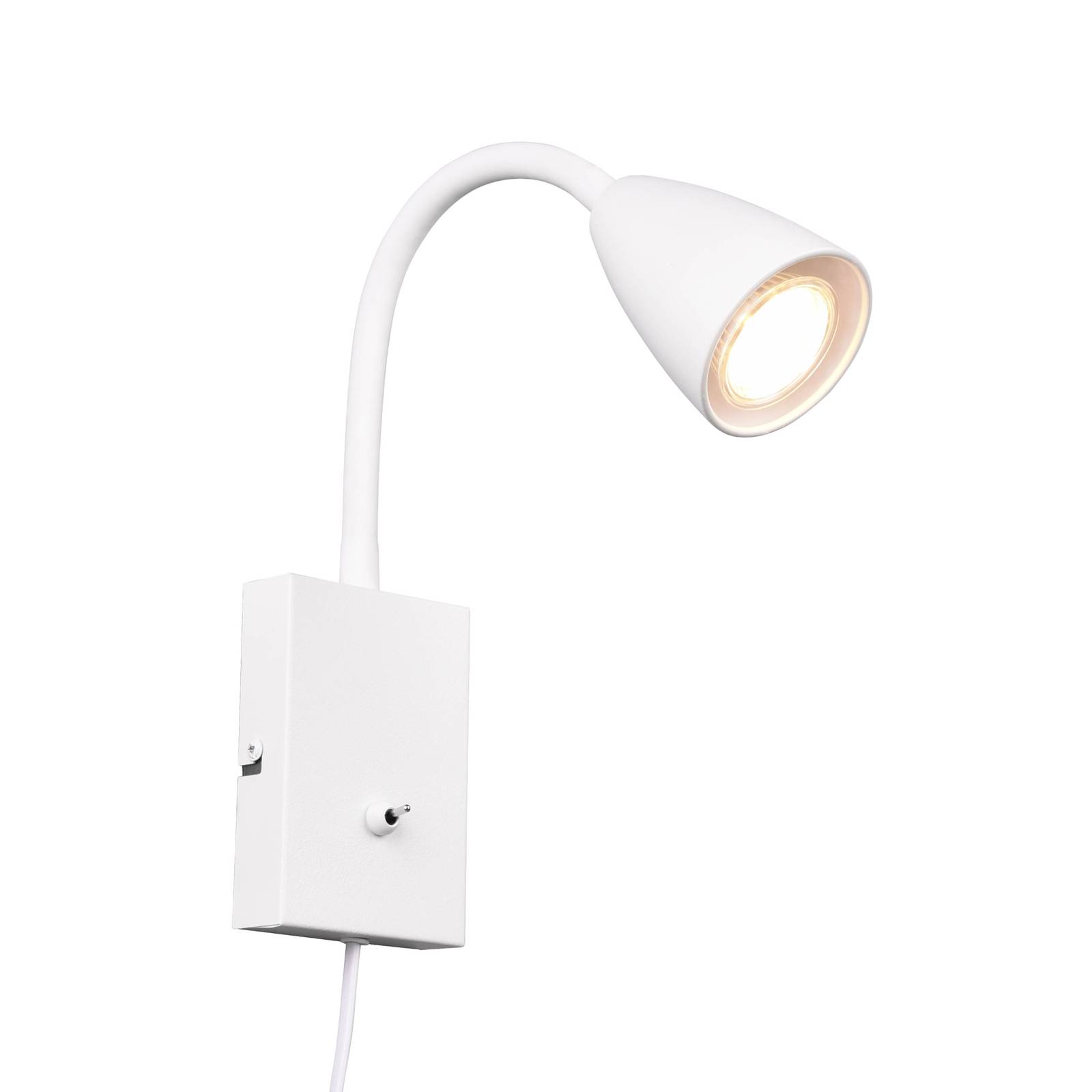 Lindby Katina applique blanche avec bras flexible