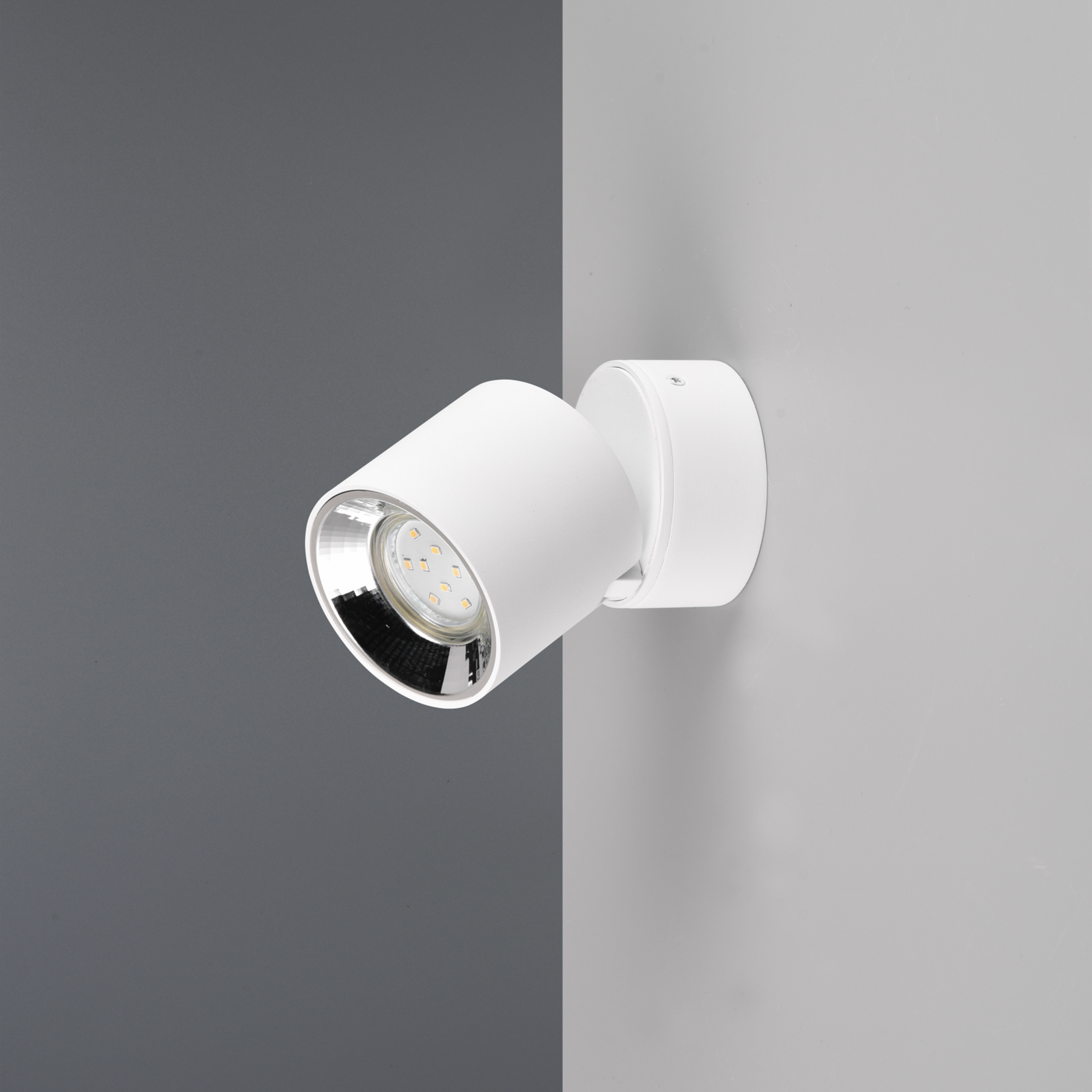 Spot pour plafond Guayana GU10 à 1 lampe blanc