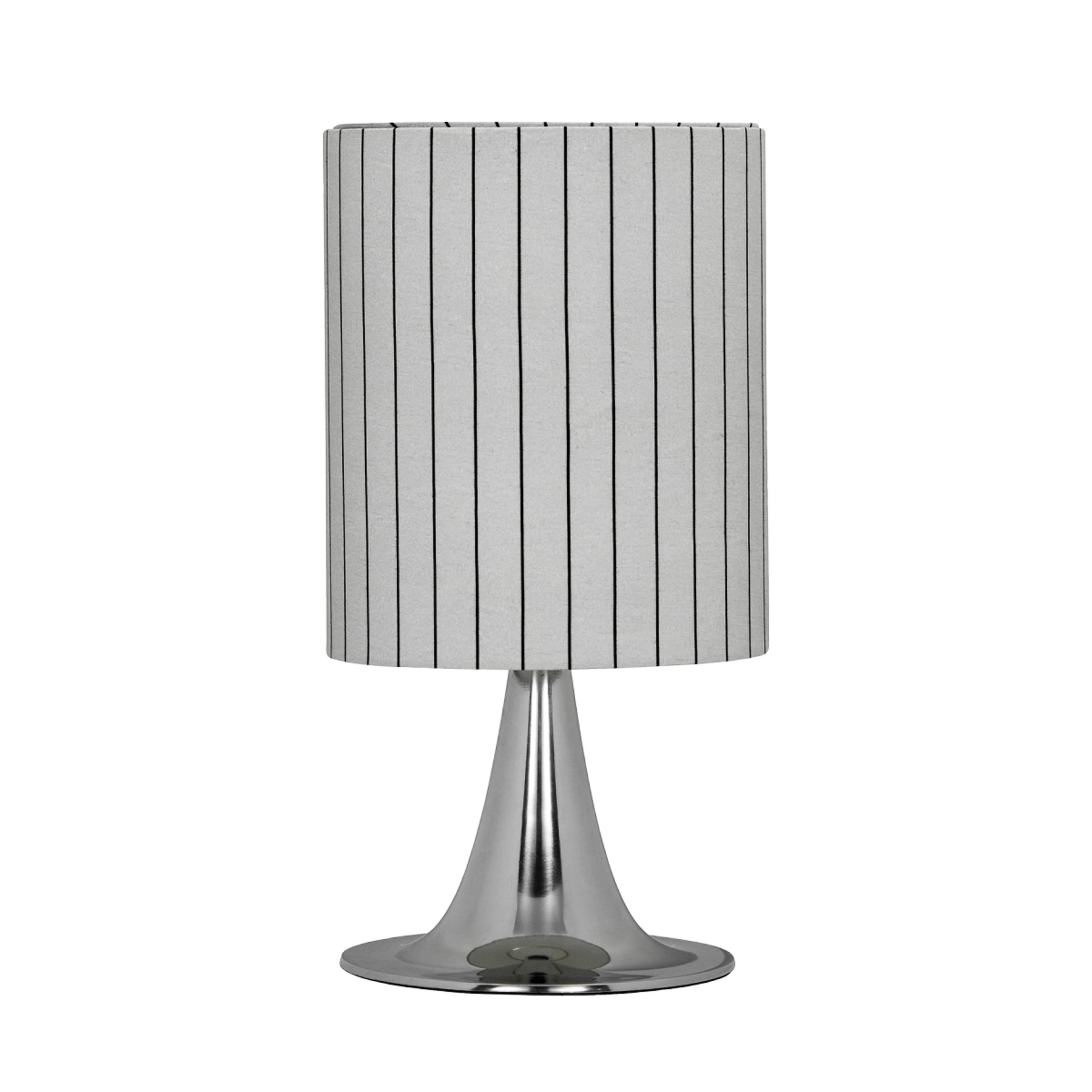 lampe à poser Tulip 50 cm argent coton - House Doctor