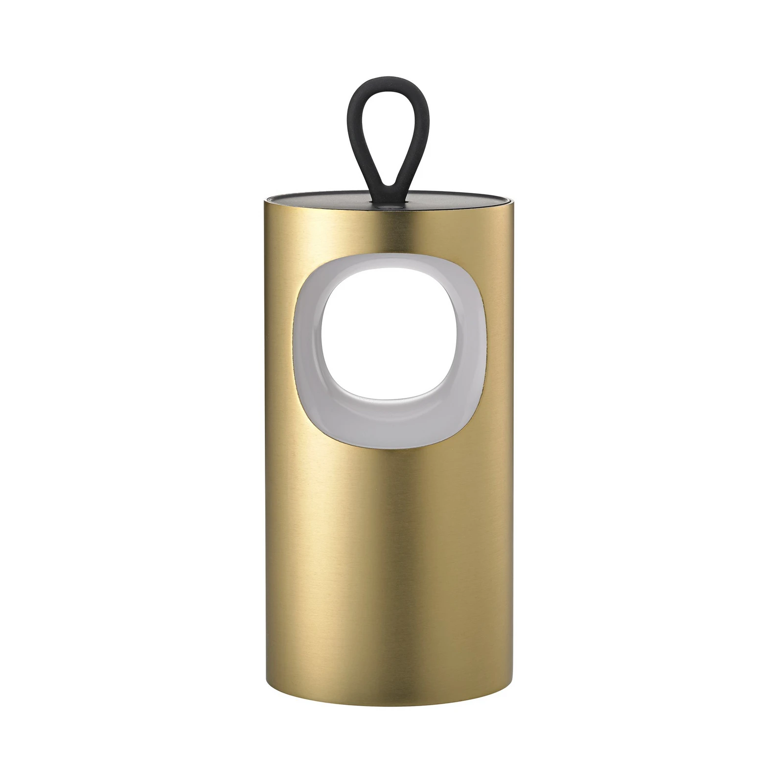 LED-Akku-Tischlampe Lunari, goldfarben 16 cm Metall CCT IP44