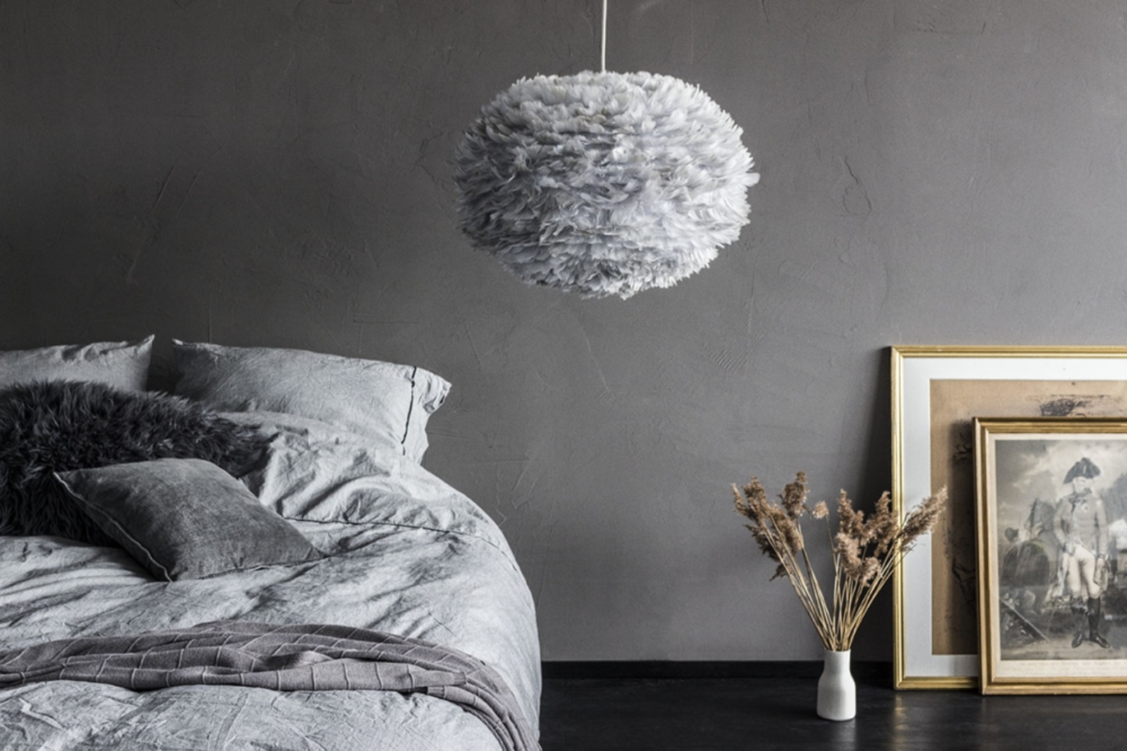 Eos Pendant Large Grey/White - UMAGE