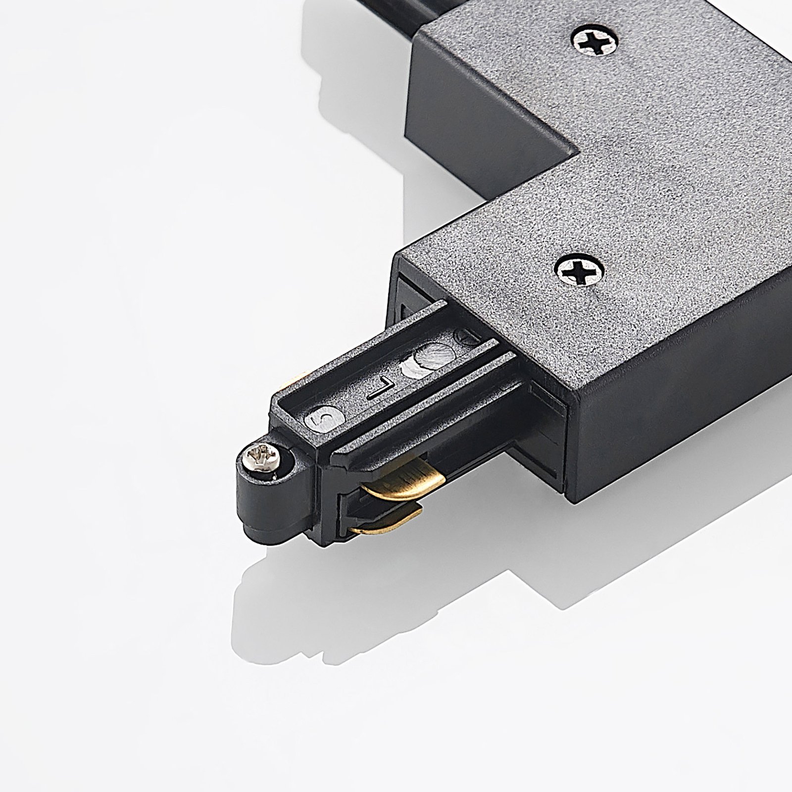 Linaro Track Hörn Connector Svart - Lindby