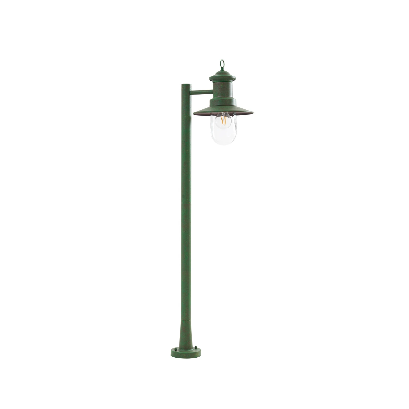 Lindby Φωτιστικό διαδρόμου Eloretta, πράσινο, 110 cm, χάλυβας, IP44, E27