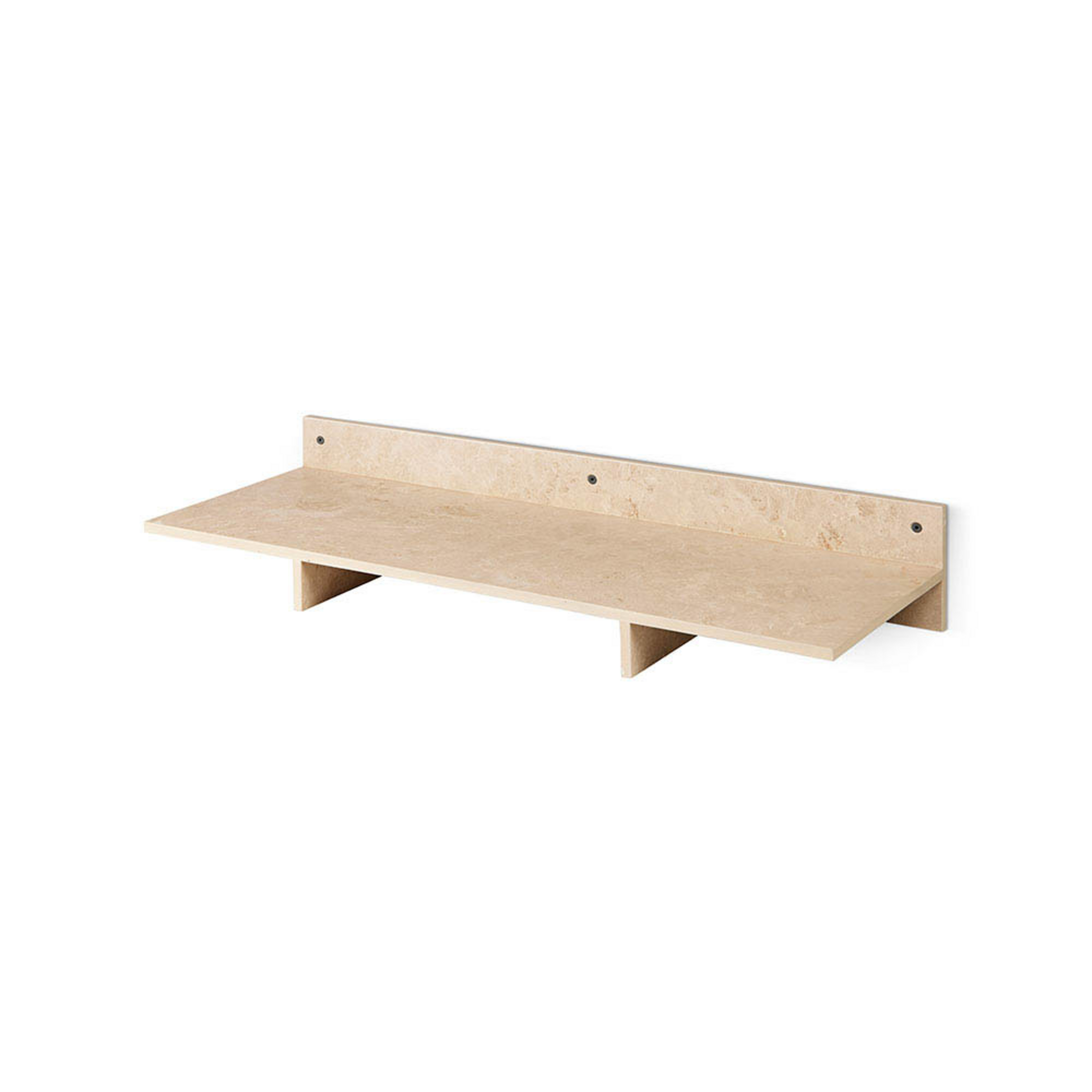 Edge plank W60 Coffee Waste Light - Mater