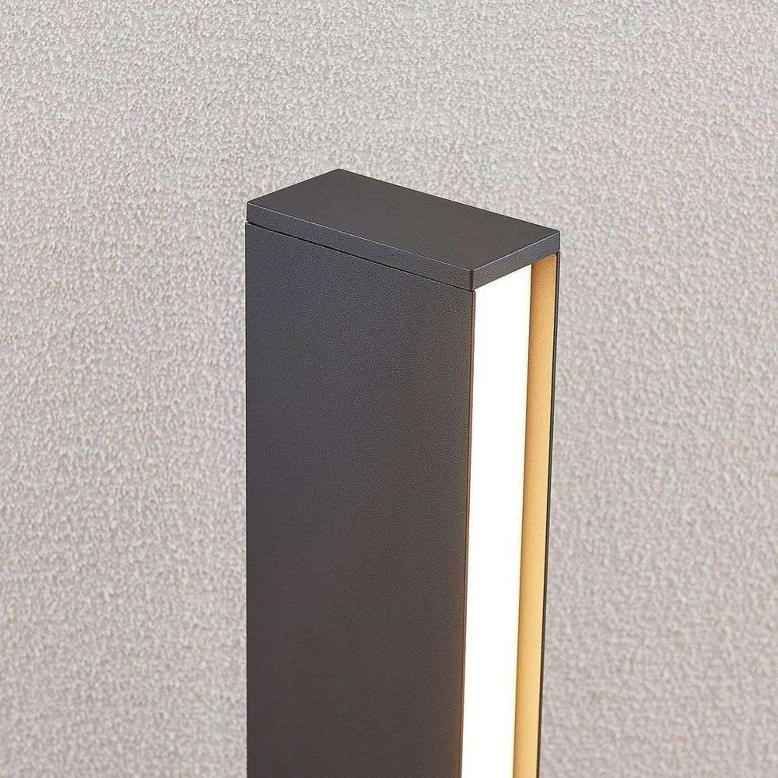 Lirka 1 Buiten Tuinlamp Dark Grey/White - Lucande