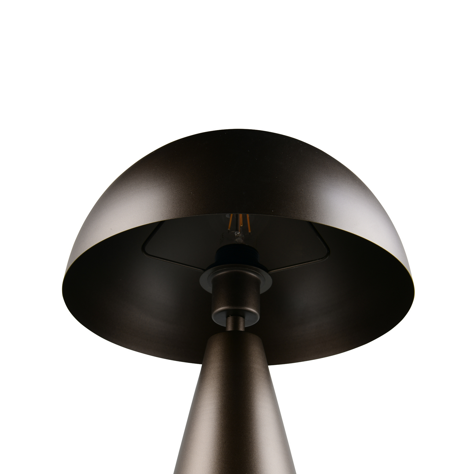 Galda lampa „Alfie“, platīna krāsā, augstums 43 cm, metāls, E27 Galda lampa „Alfie“, platīna krāsā, augstums 43 cm, metāls, E27