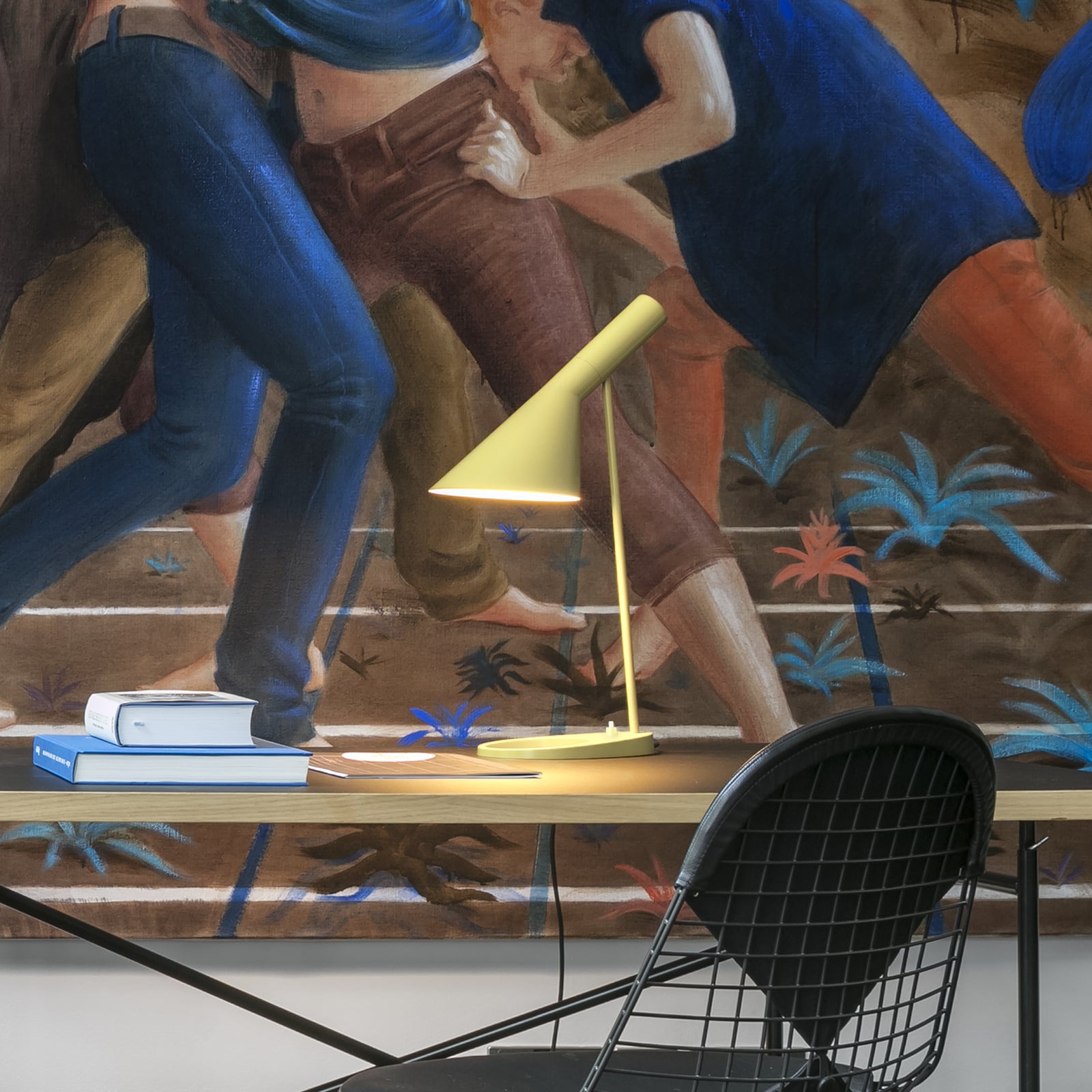 AJ Stolní Lampa Soft Lemon - Louis Poulsen