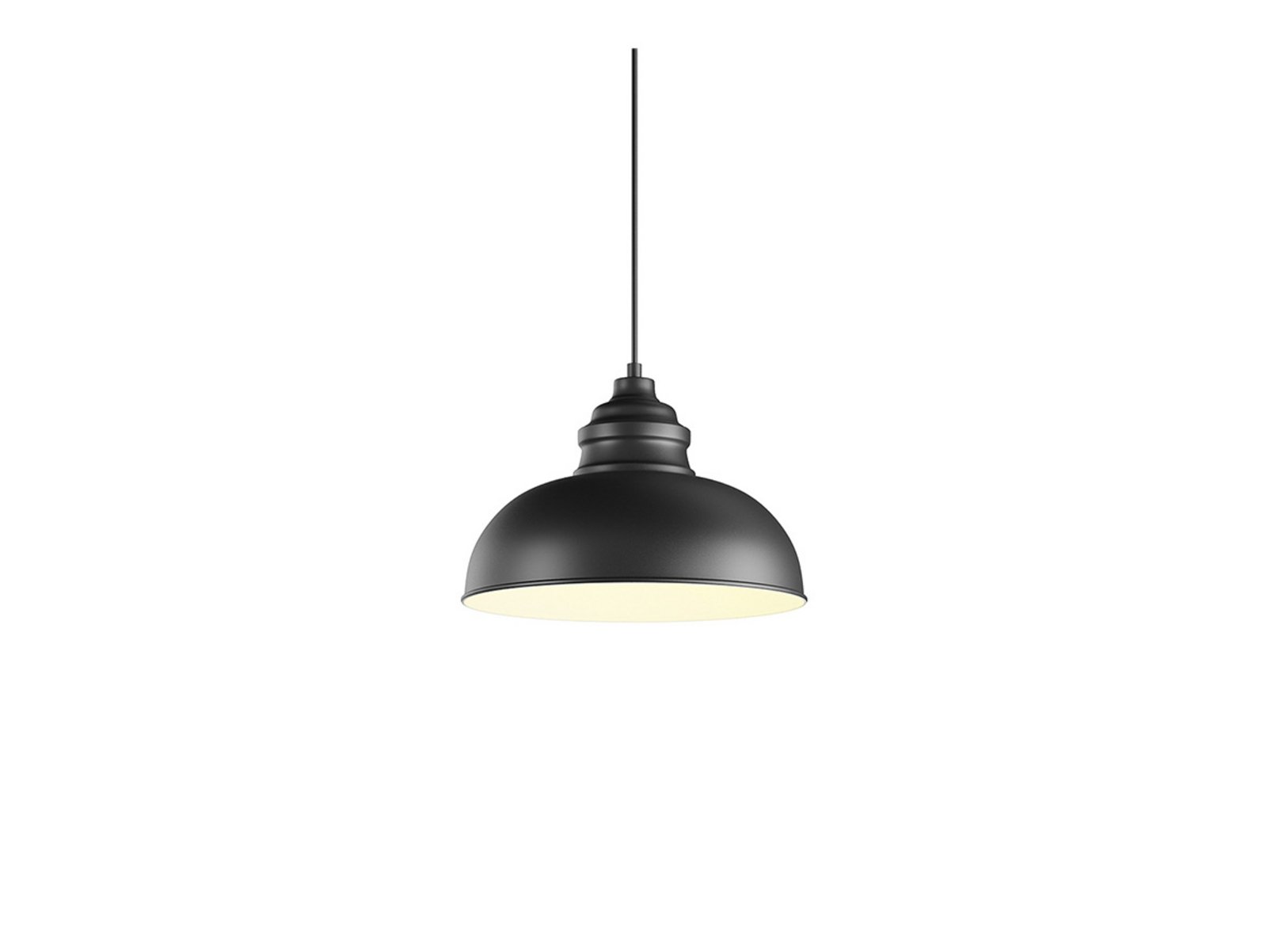 Cliona Taklampa Matt Black - Lindby