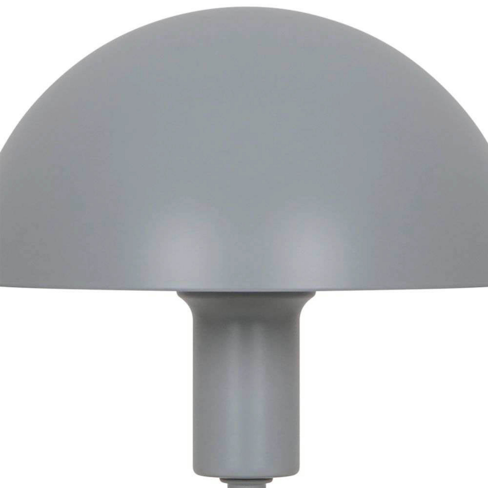 Lampa stołowa Ellen mini, szara, wysokość 25 cm, metal
