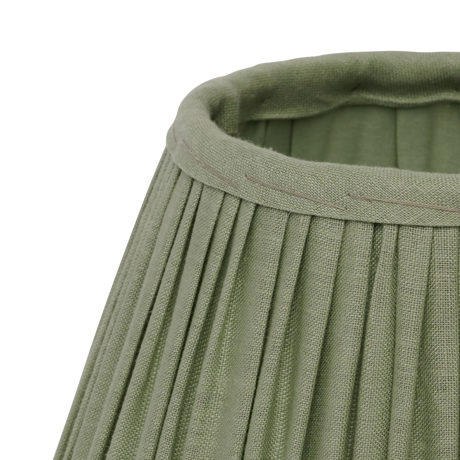 Ella lampeskærm, salviegrøn, Ø 20 cm, hør Watt & Veke - Design - Stof / tekstil