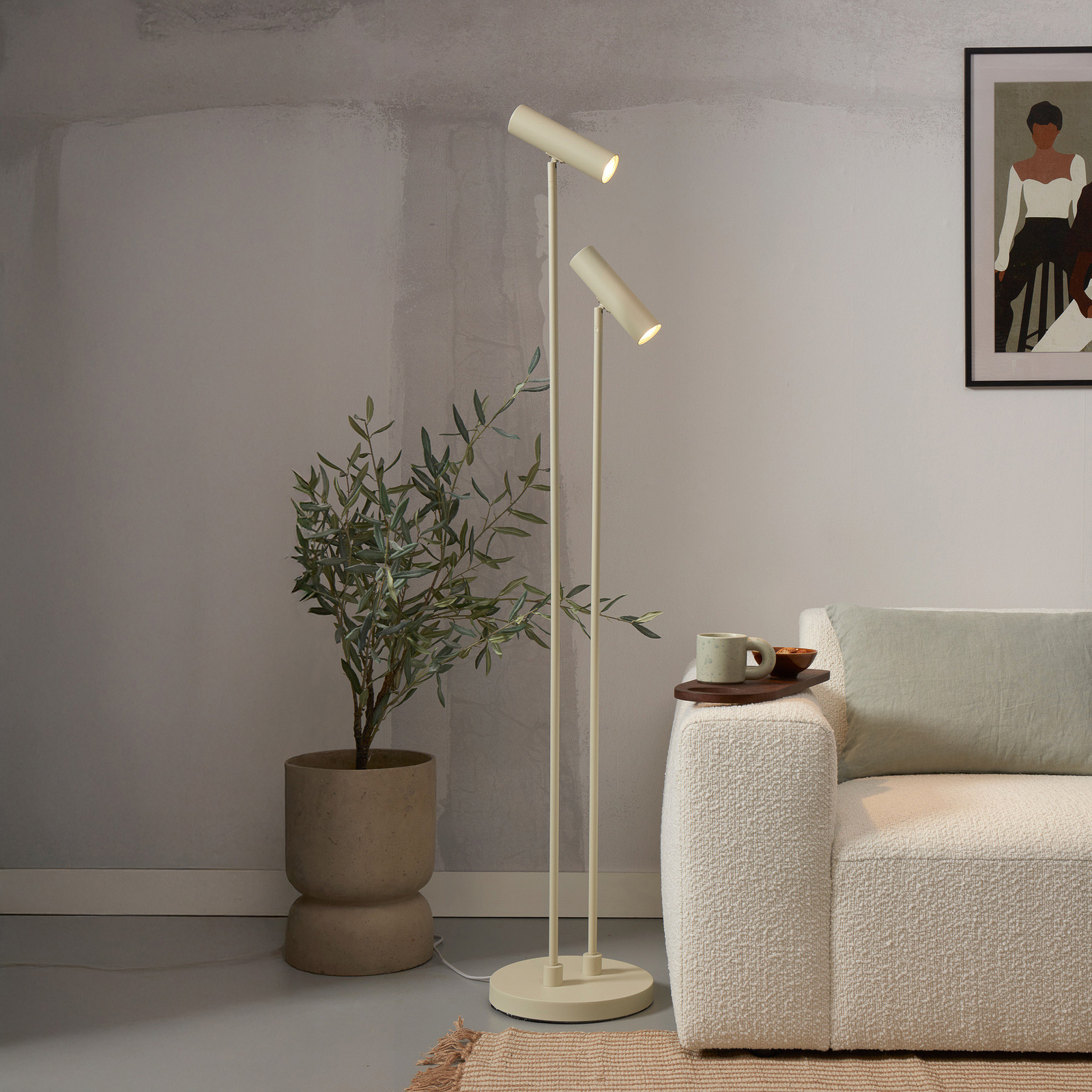 IT'S ABOUT ROMI Lampadar Havana, verde deschis, metal, GU10 IT'S ABOUT ROMI Lampadar Havana, verde deschis, metal, GU10