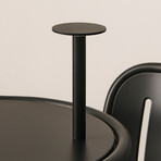 HAY LED tafellamp op batterijen HOST PORTABLE, antraciet, 22 cm IP44