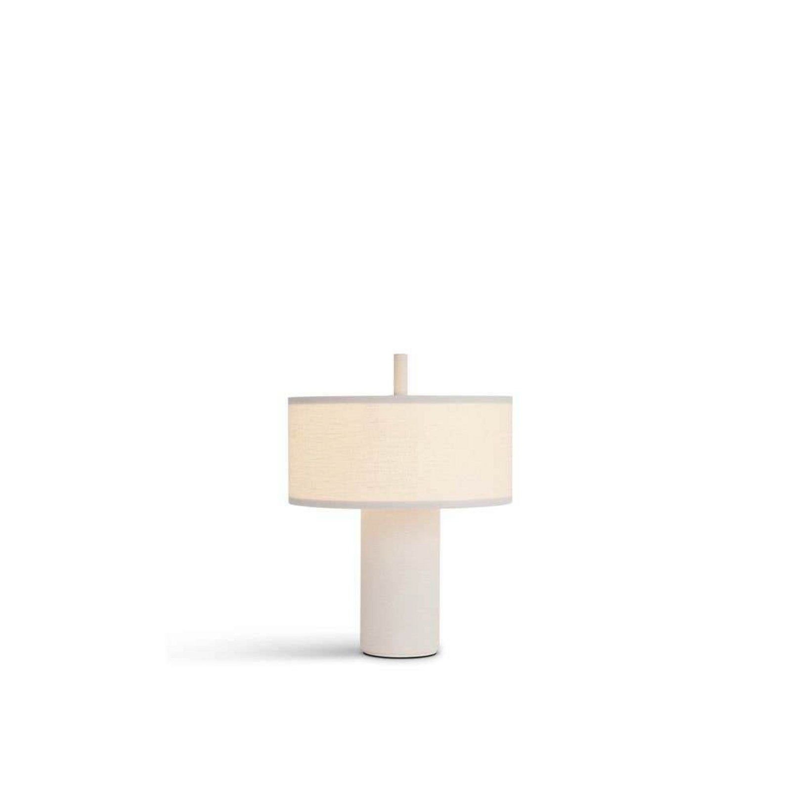 Margin Portable Bordslampa White Canvas - New Works