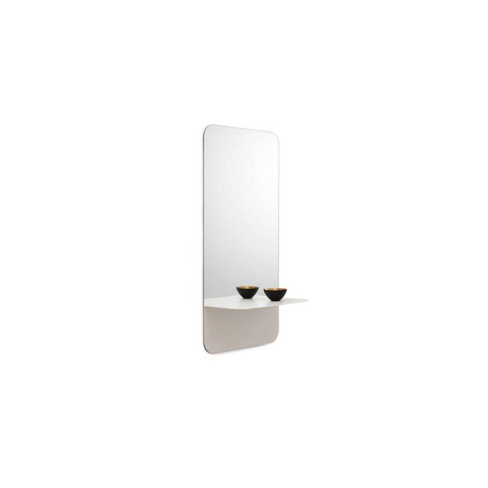 Horizon Specchio Verticale Bianco - Normann Copenhagen