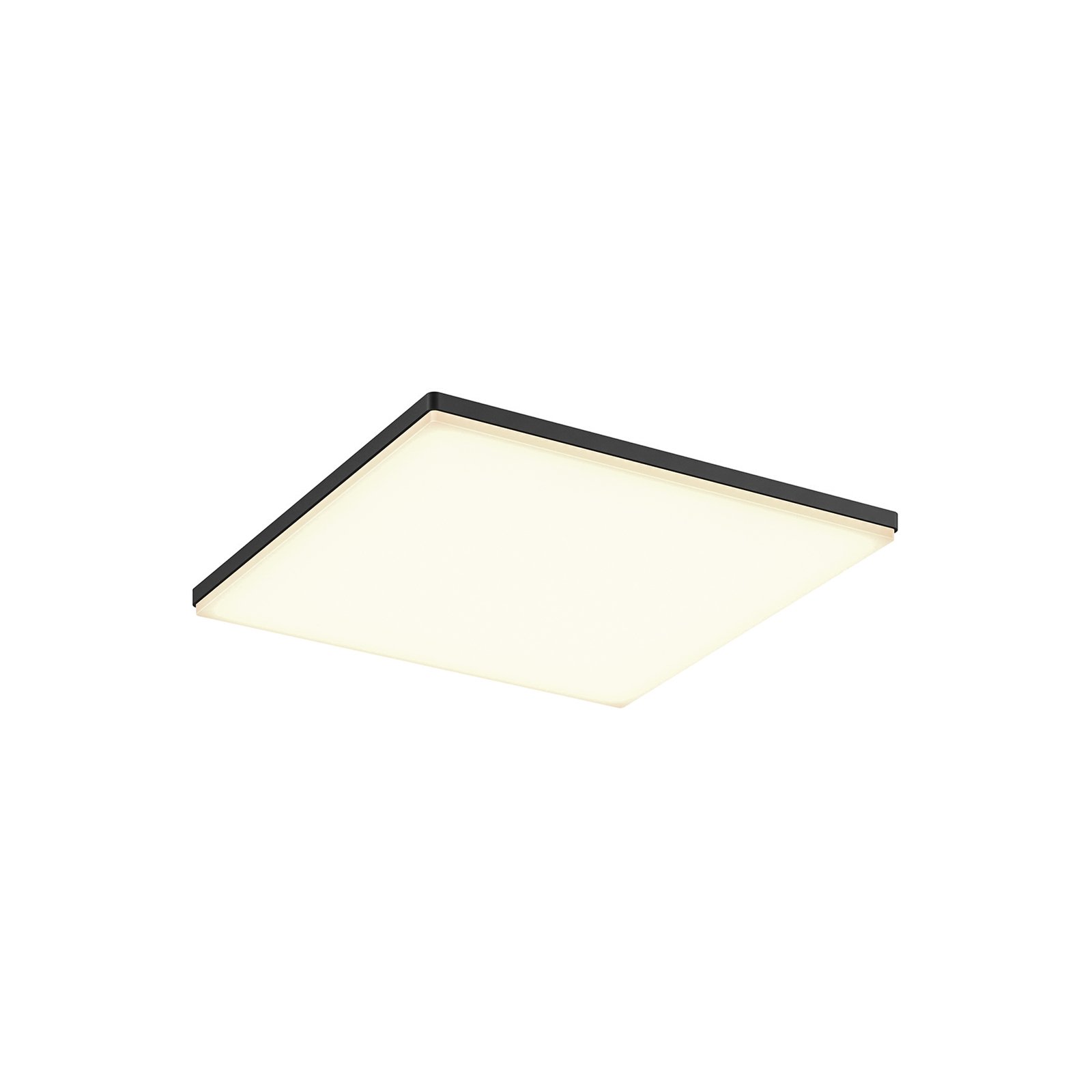 Plafonnier LED carré Henni pour l’extérieur