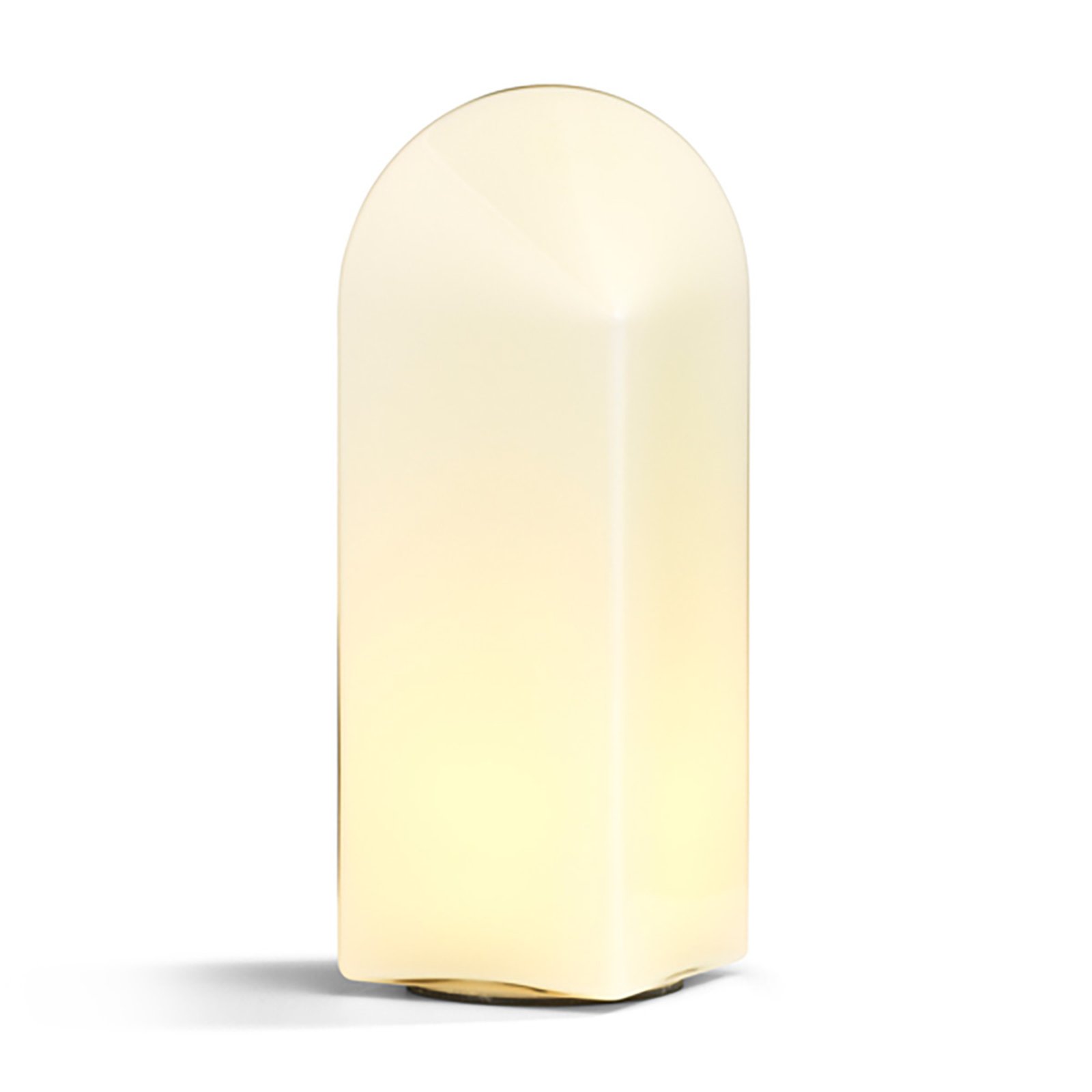 HAY Parade lampa stołowa LED biała muszla 32 cm