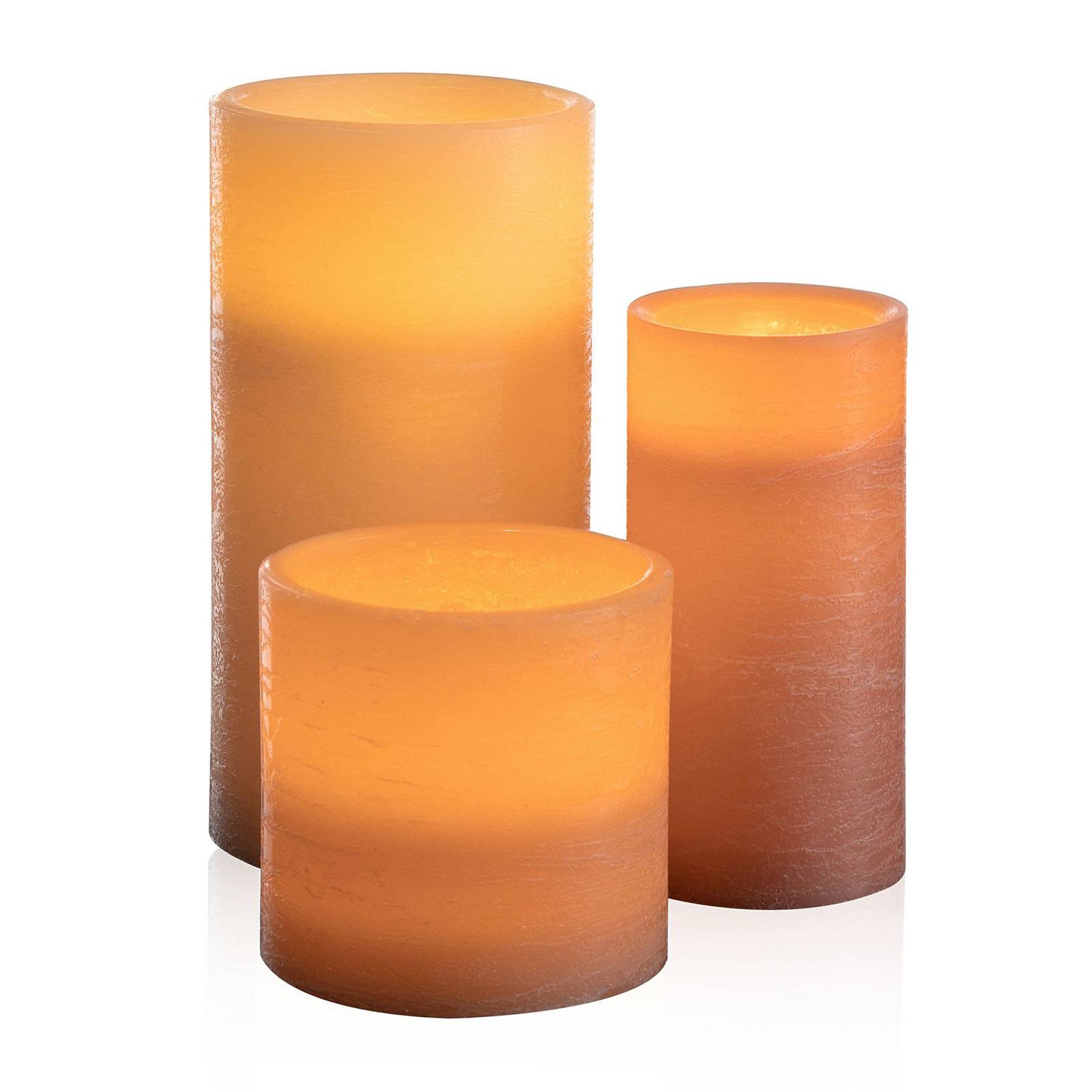 Pauleen Shine like a Candle set of 3 LED candles, wax, H: 20 cm