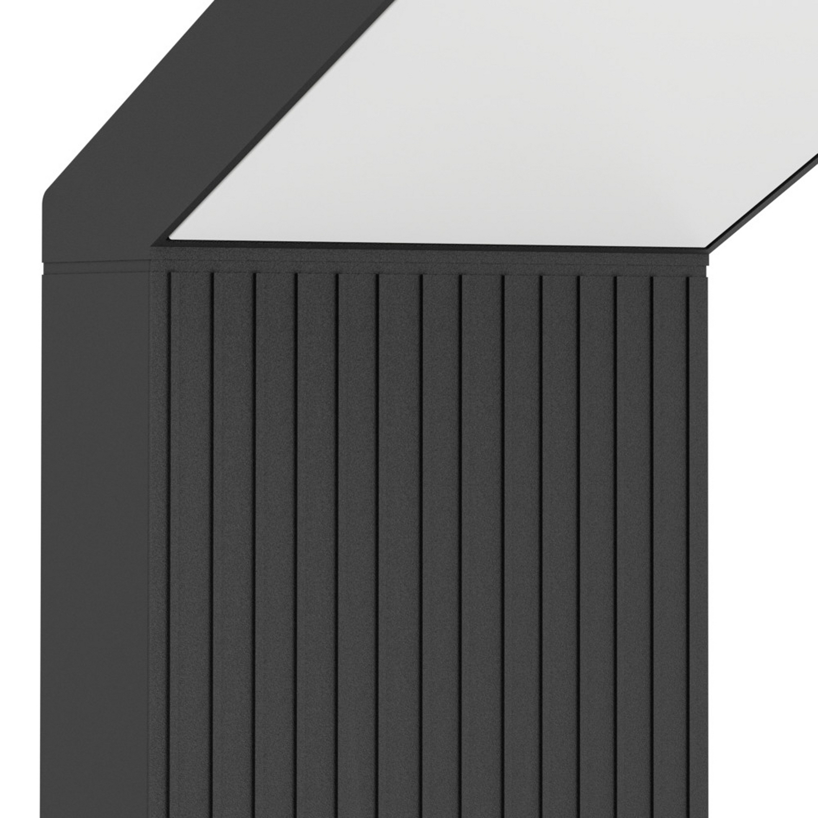 Bornes lumineuses LED EGLO GROTTAZZOLINA, noir, hauteur 80 cm, IP65