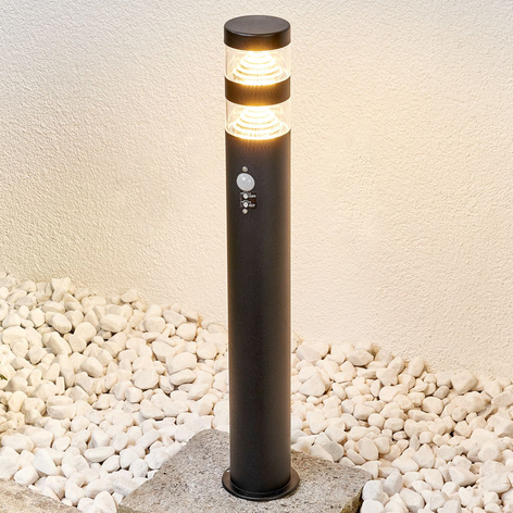 Moderno lampioncino LED Lanea con sensore