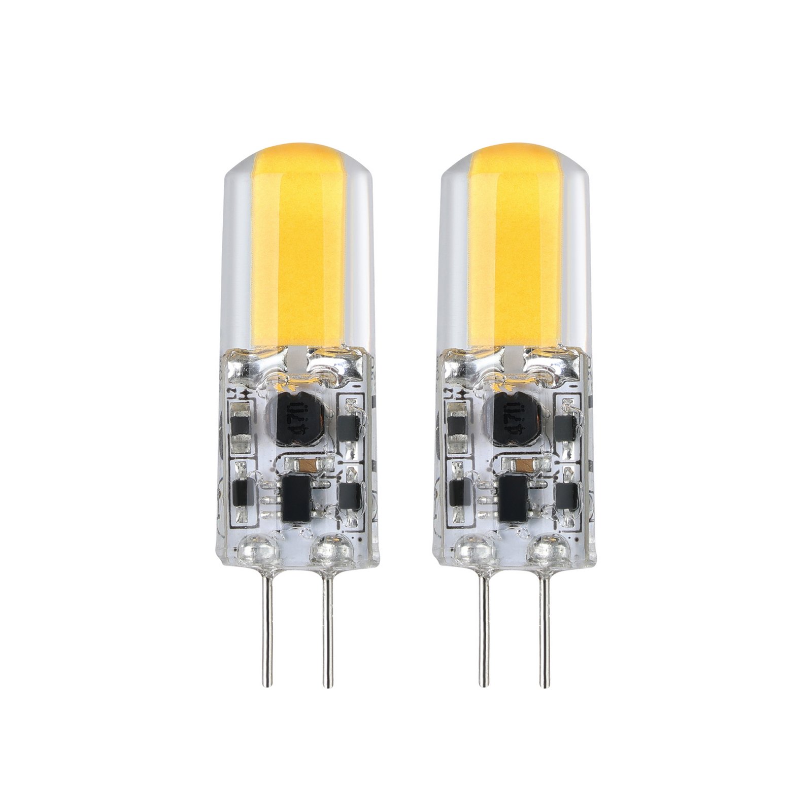 LED lámpa G4 1,8W, meleg fehér, 2 db-os csomagban