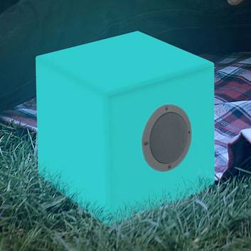 Newgarden Cuby Play LED-kub, batteri+högtalare