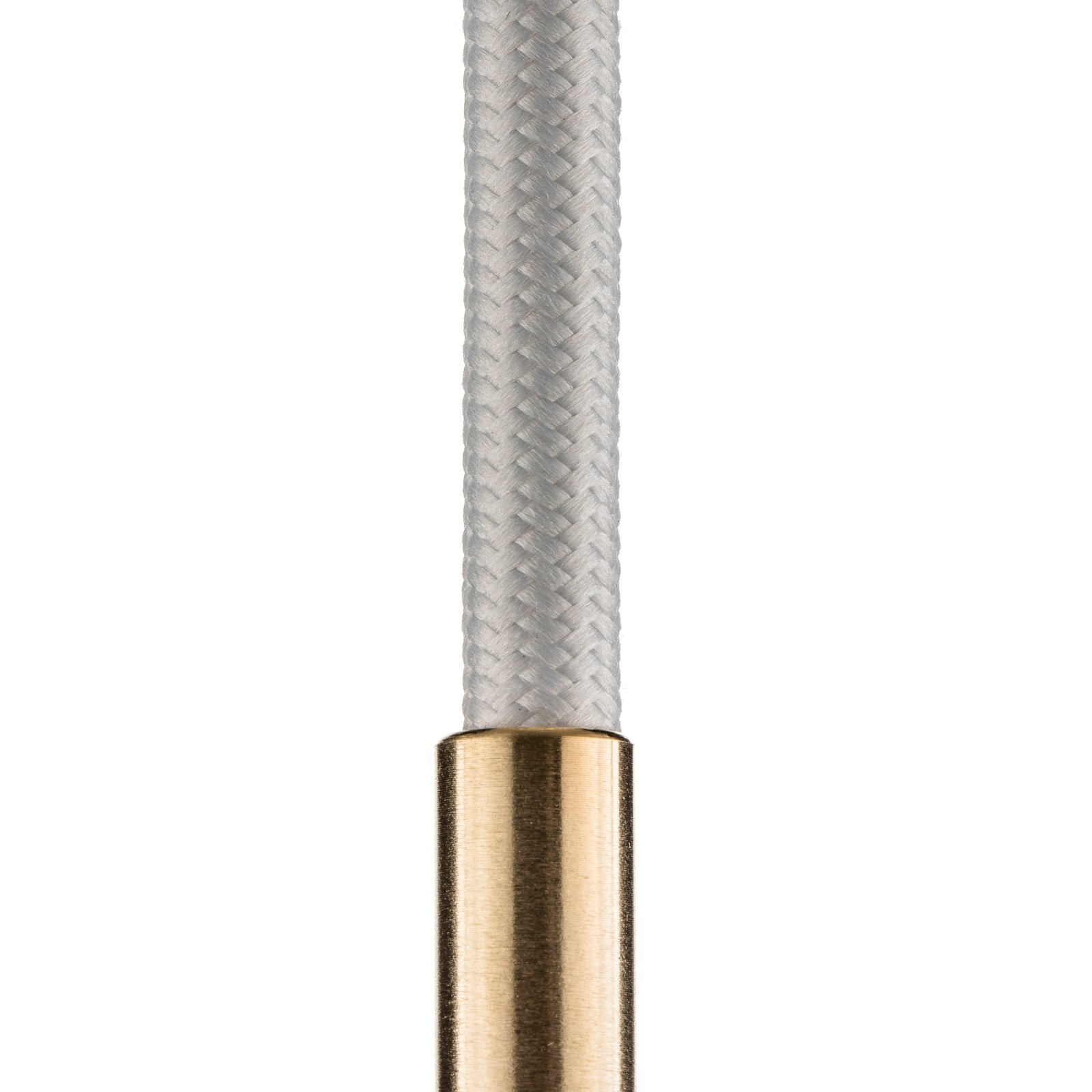 VL45 Radiohus Pendel Ø370 V3 Messing/Glossy White Opal - Louis Poulsen