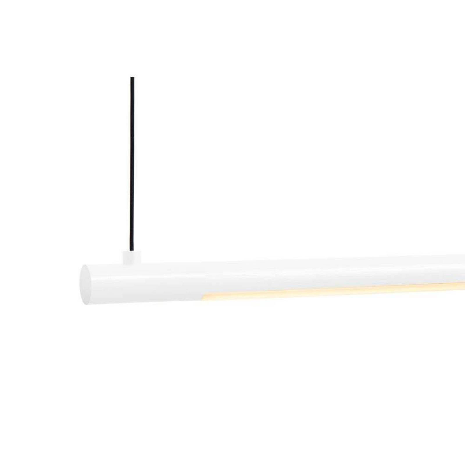 LOOM DESIGN lampa wisząca LED Straw 200, biała, aluminium