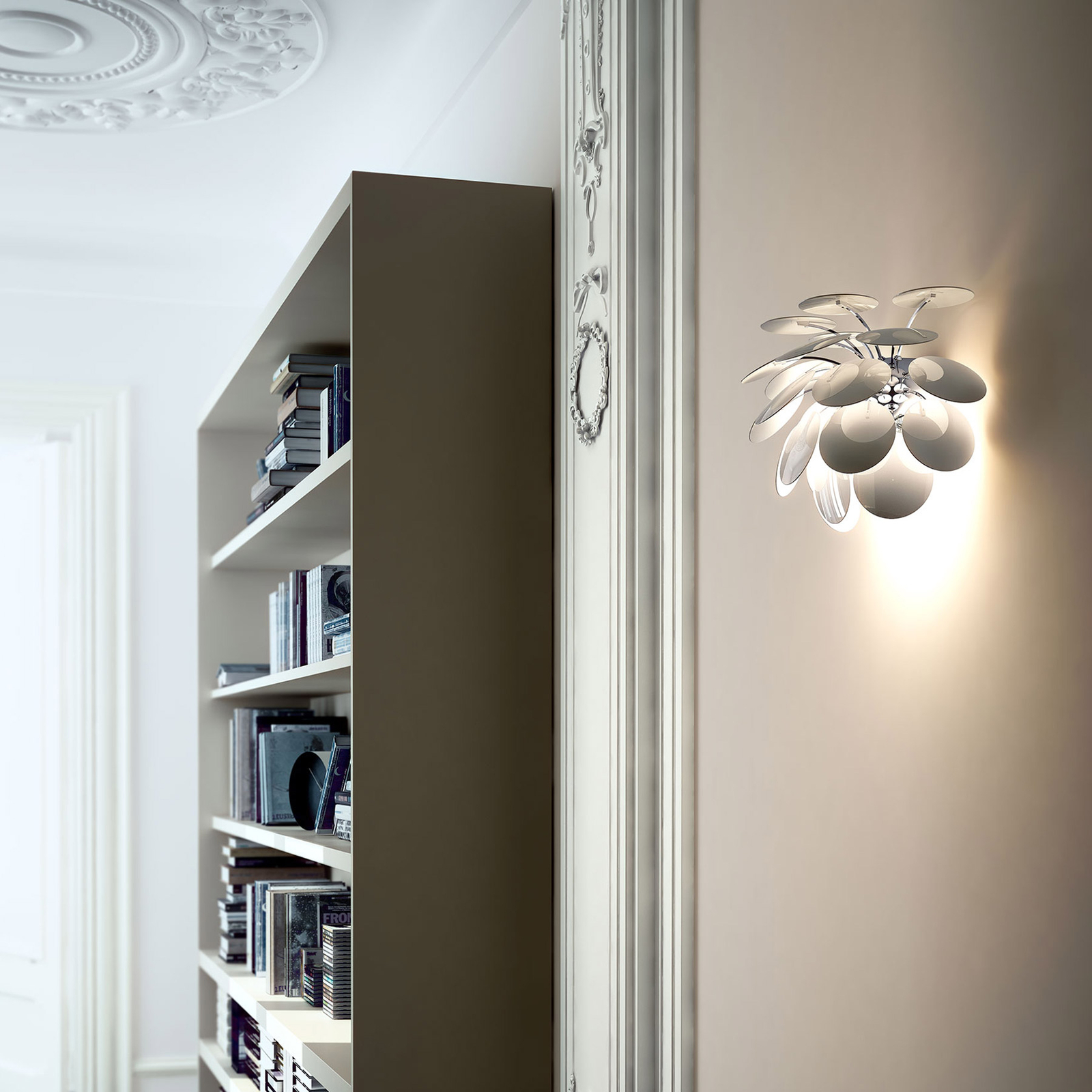 Discoco Applique Murale Blanc - Marset