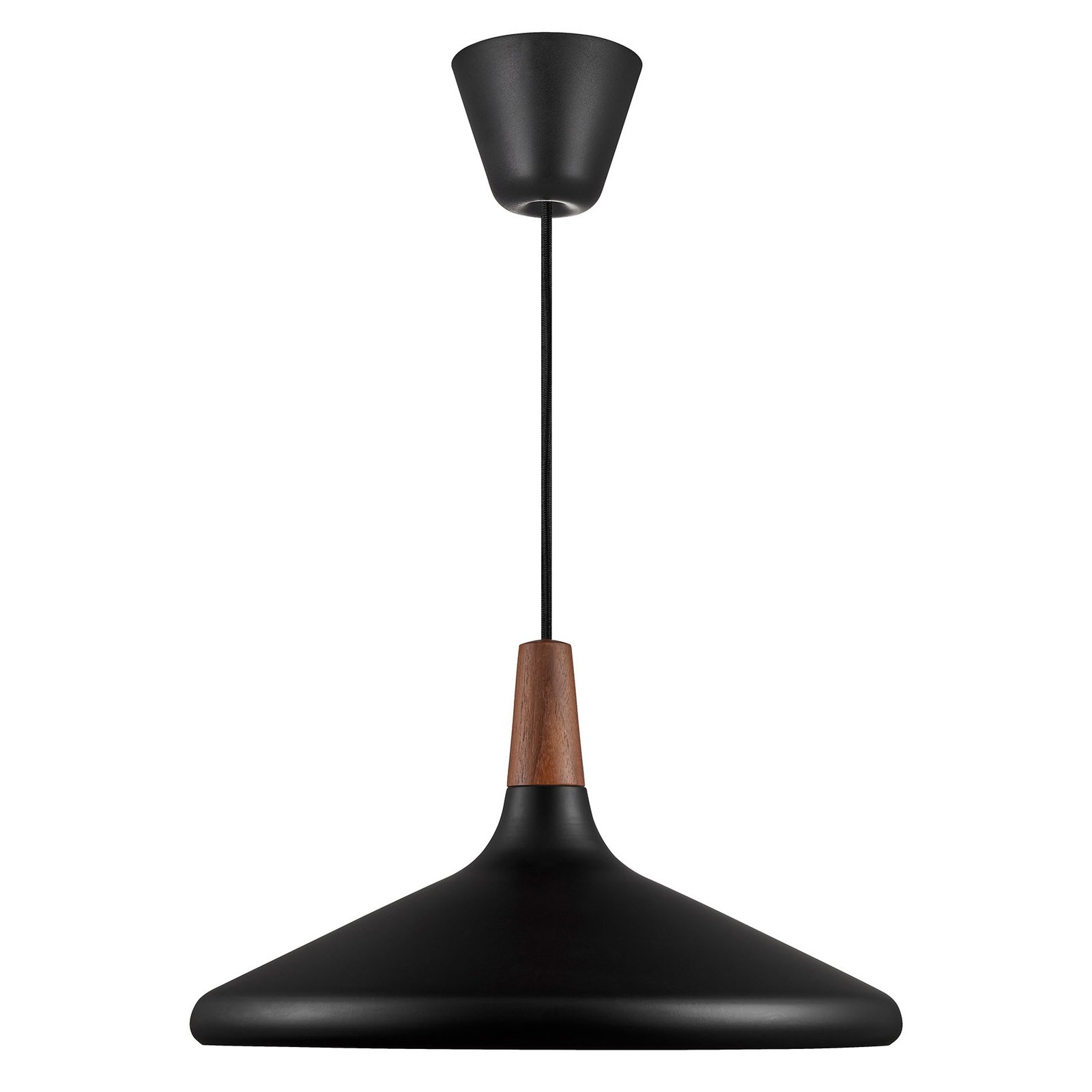 Hanglamp Nori Ø 39 cm, zwart