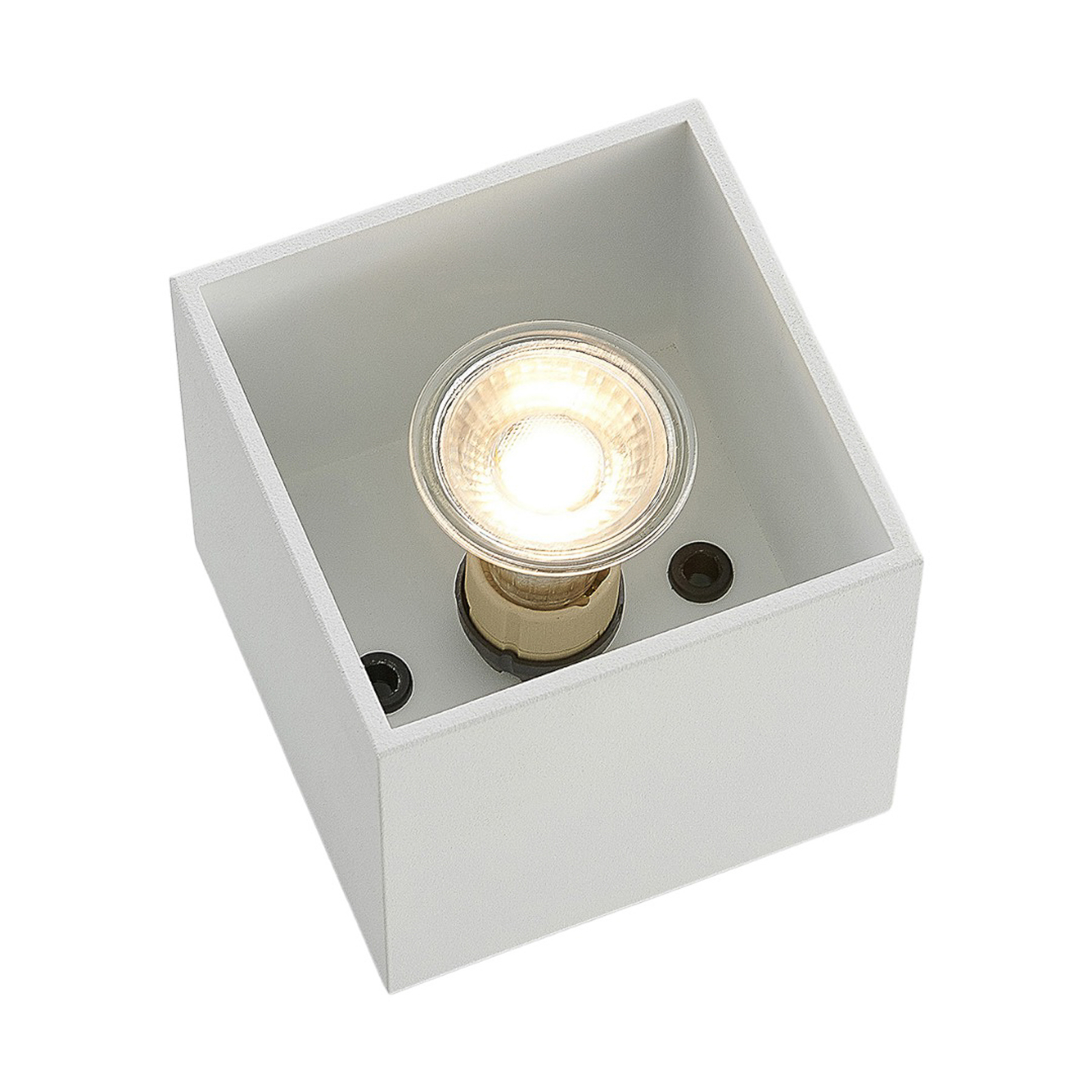 Parvin Square Focos de Superfície White - Lindby