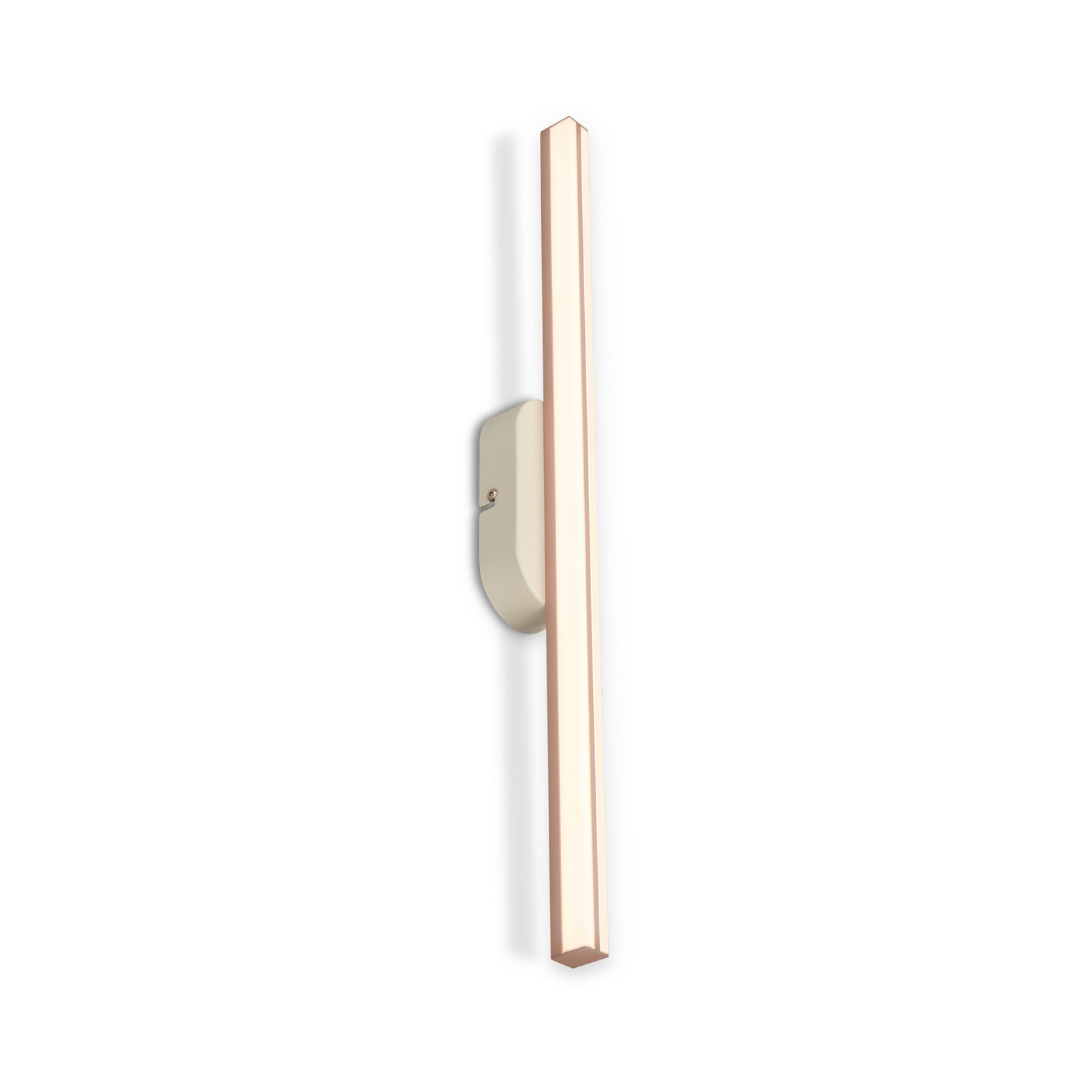 Ruth LED wall light, light grey/brown, height 60 cm, 3,000 K Ruth LED wall light, light grey/brown, height 60 cm, 3,000 K