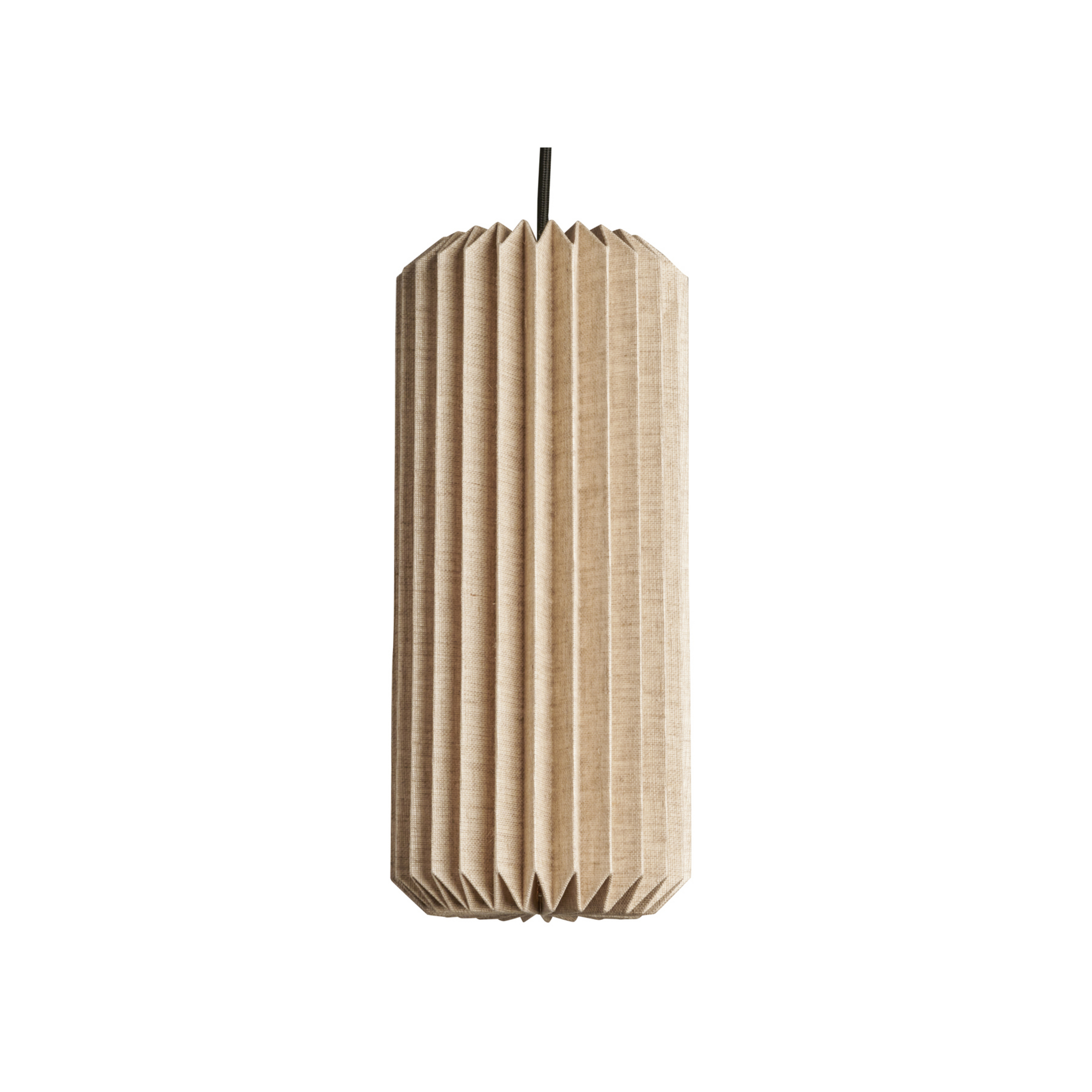 Suspension Alba, Ø 15 cm, naturel, lin - Watt & Veke