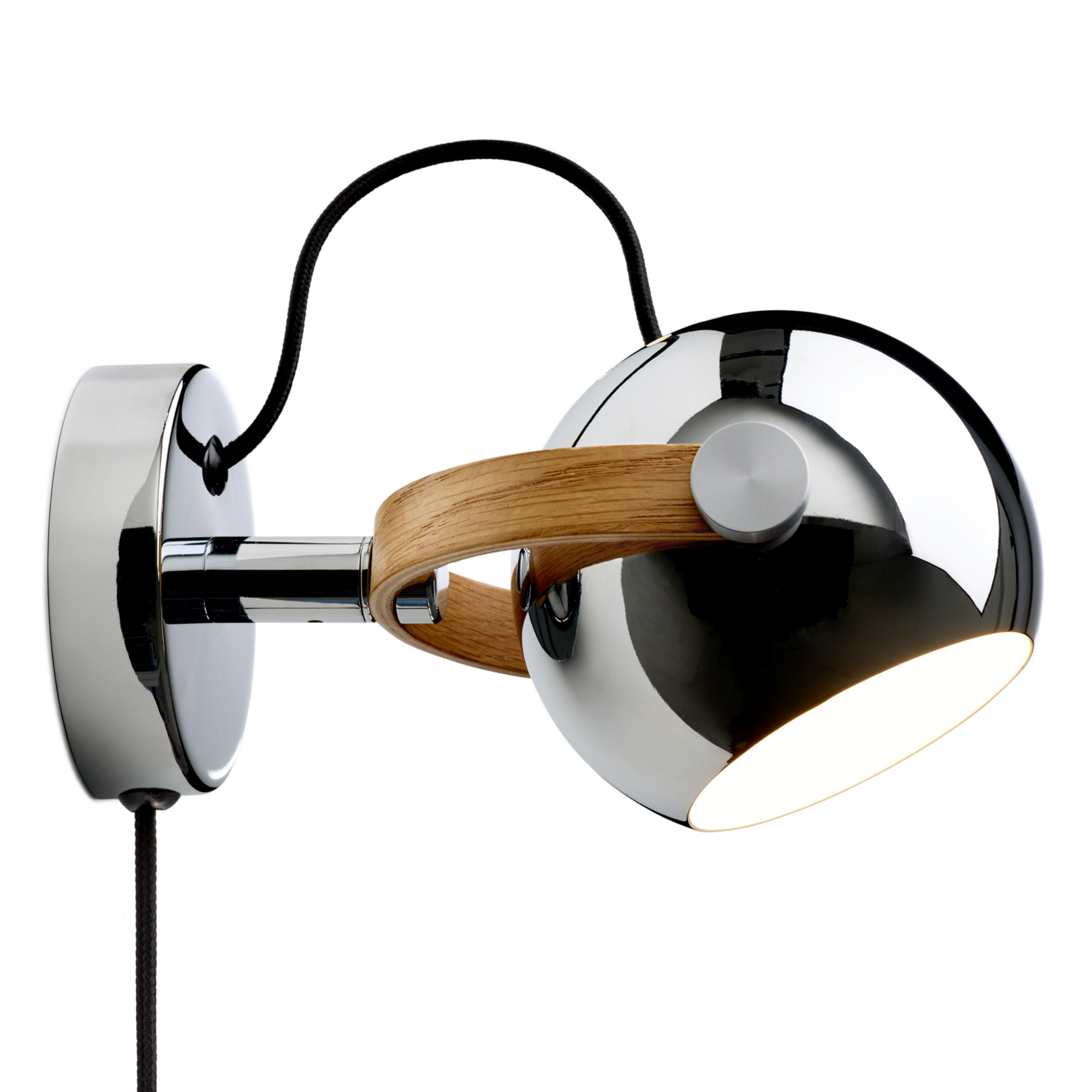 Appliance DC, cromata, Ø 12 cm, metallo - Halo Design