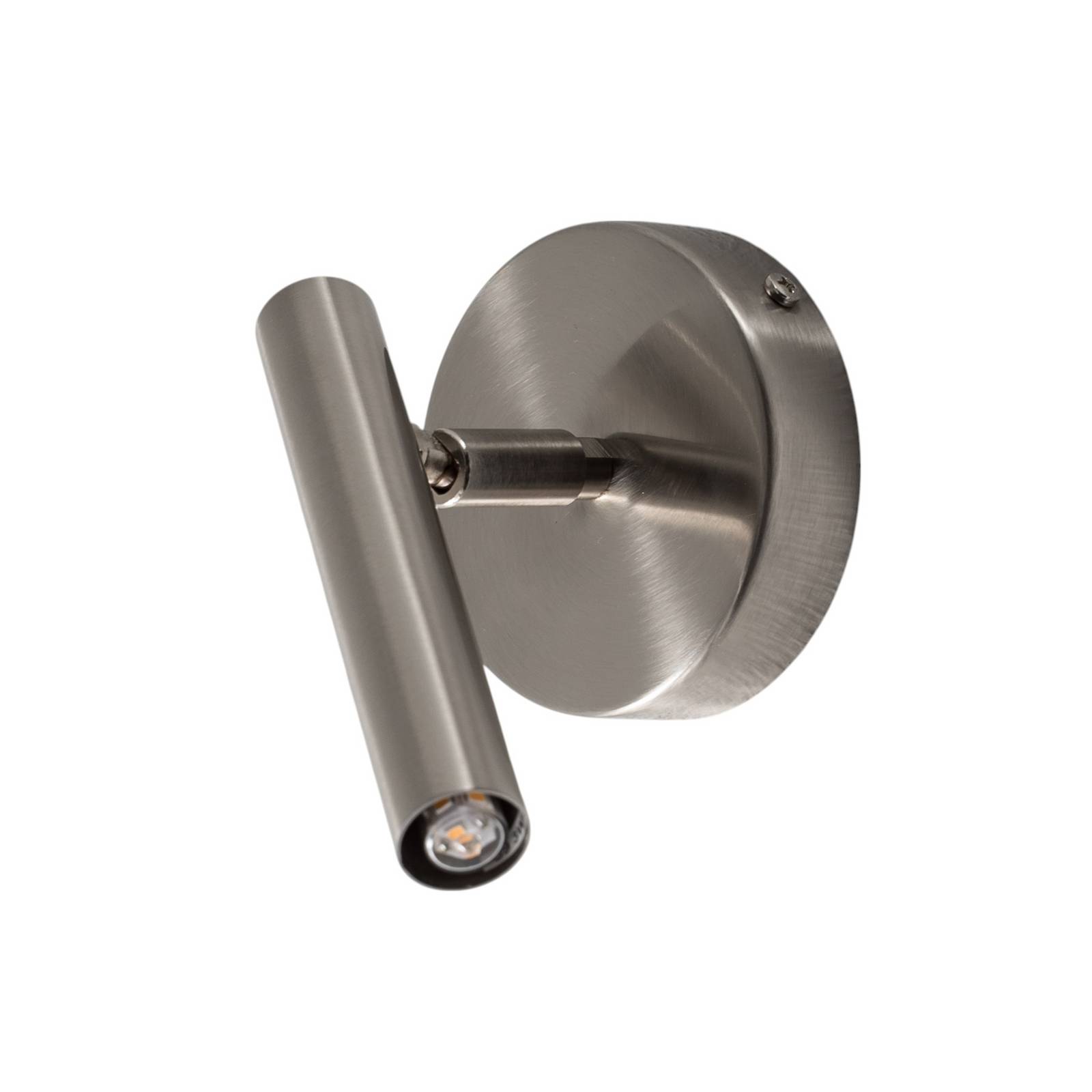 Wandleuchte Sopel, silber, 1-flammig, Stahl, G9, Höhe 15 cm günstig online kaufen