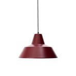 Workshop Lamp W4 Wine Red - Made By Hand