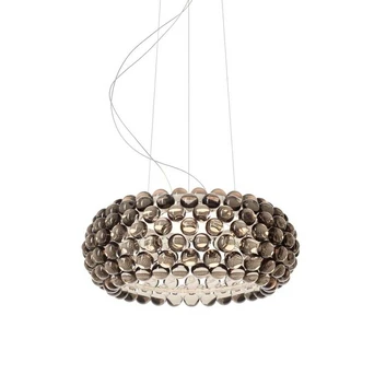 Caboche Plus Media LED Lampa Wisząca Grey - Foscarini
