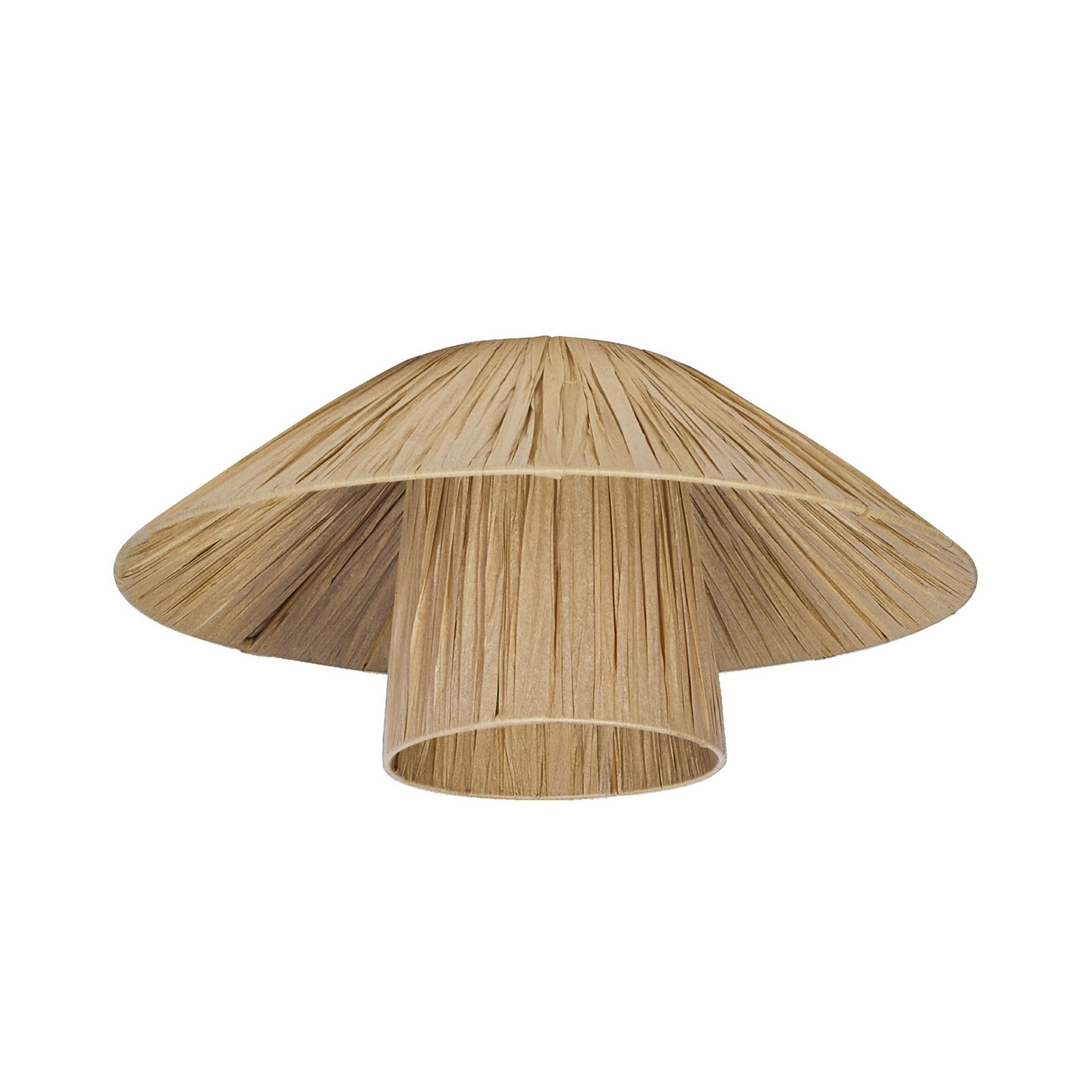 Plafonnier OSRAM Decor Bamboo Paper Hat Ø 40 cm, bambou E27