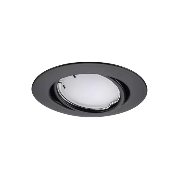 Lampenwelt Paulmann Coin Base LED-Einbauspot schwarz 3er RGBW ZigBee