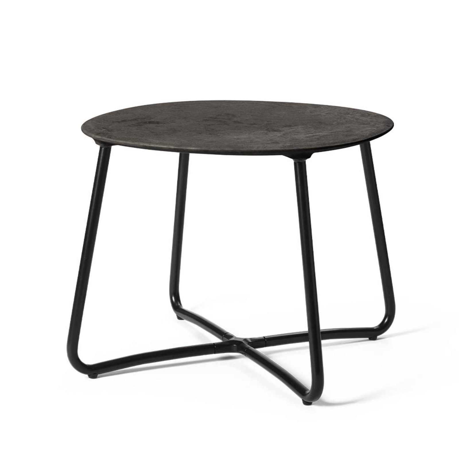 Lily Side Table H350 Coffee Waste Black - Mater