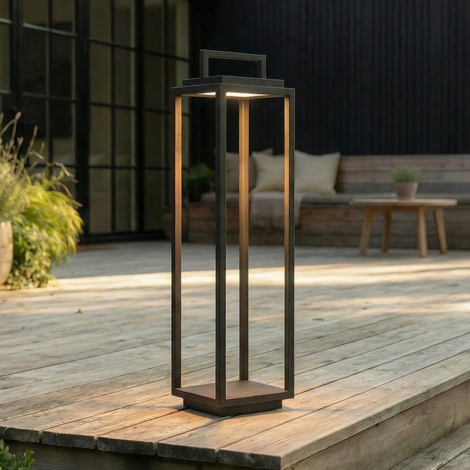 Lucande Elaja Portable Utomhus Lampa, svart från Lucande