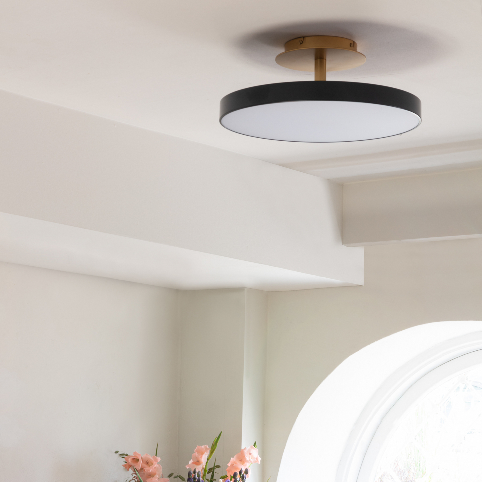 UMAGE LED stropní svítidlo Asteria UP PLUS, antracit Ø 60 cm CCT UMAGE LED stropní svítidlo Asteria UP PLUS, antracit Ø 60 cm CCT