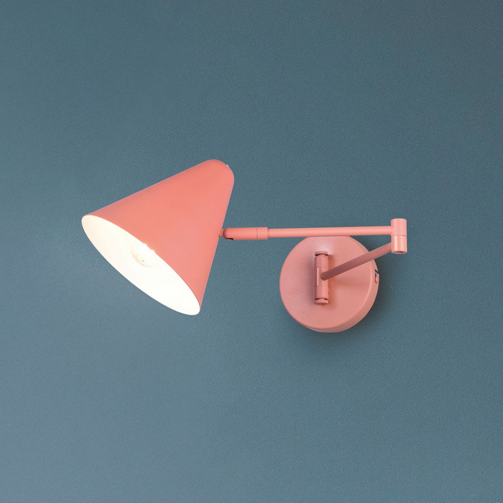 Trio Lighting Aplică Cosima cais proiecție 54 cm metal - Camera de zi / sufragerie - Modern - caise