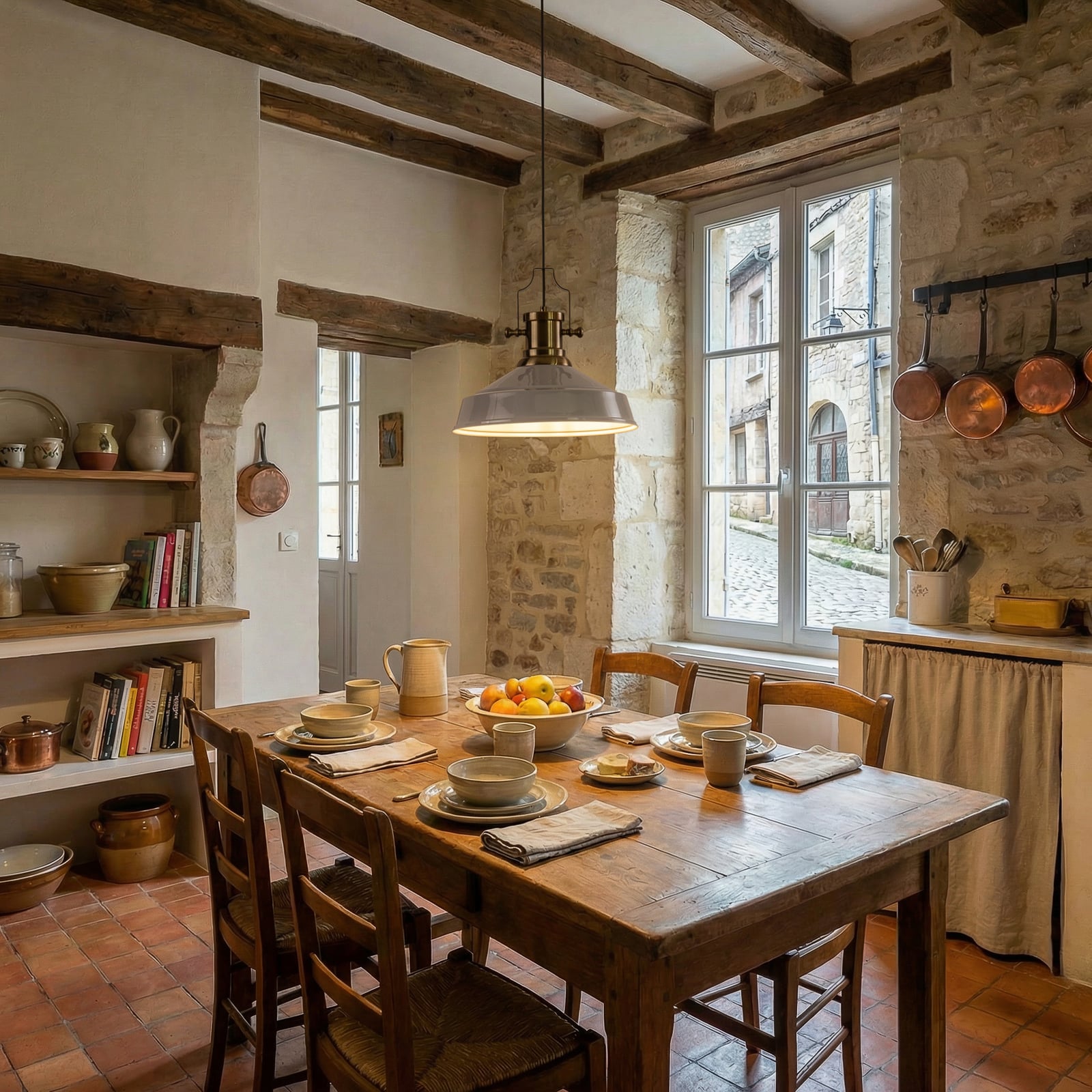 Hängeleuchte Augusta, grau, Ø 40 cm, Metall