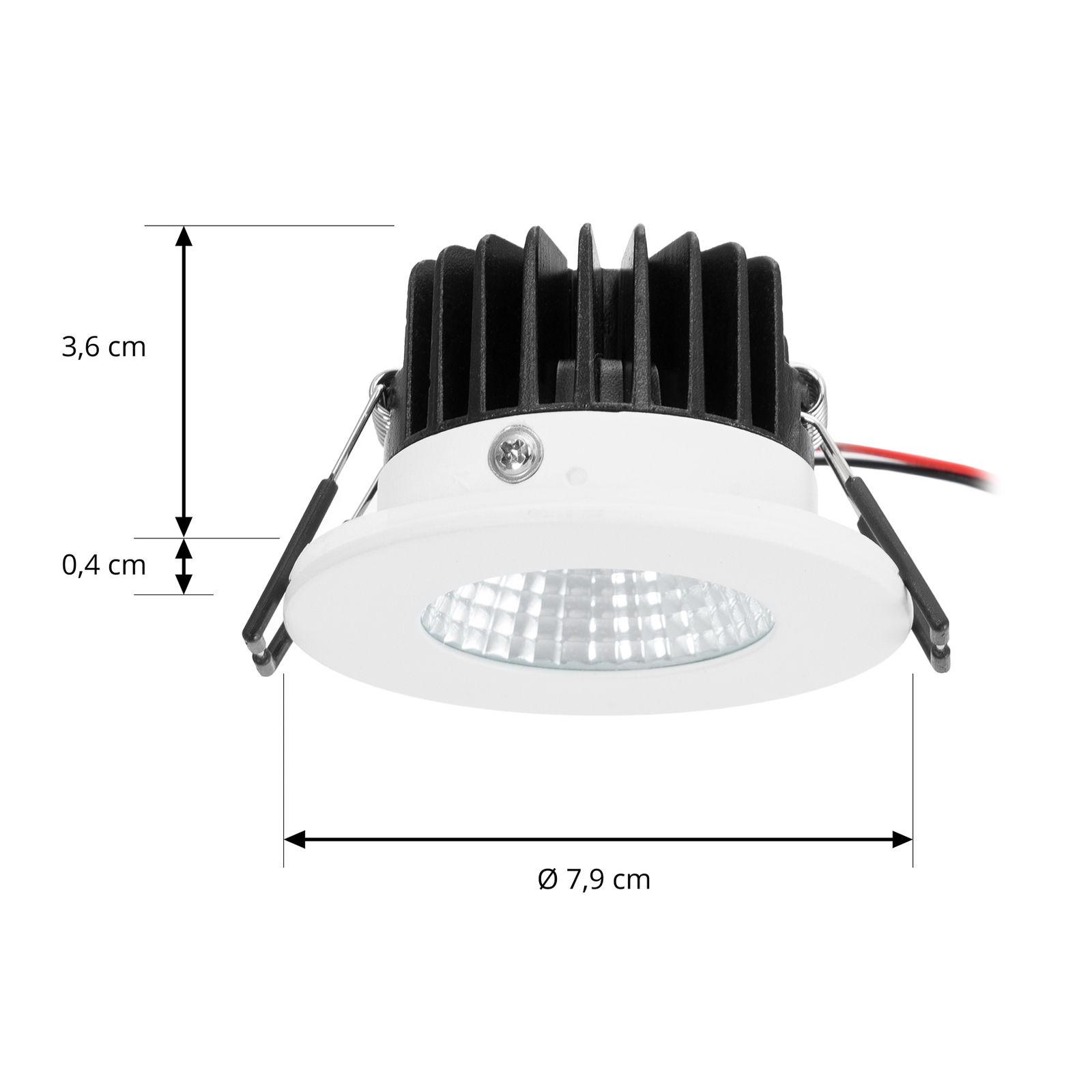 Lirin LED Wgłębienie 3000K IP65 Biały - Arcchio