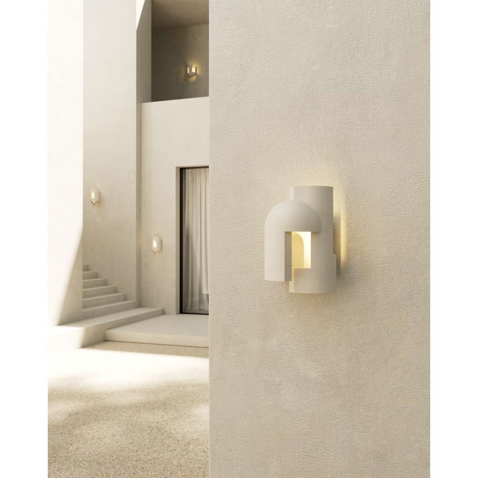 Soul Story 1 Aplica de Exterior White/Concrete - DCW