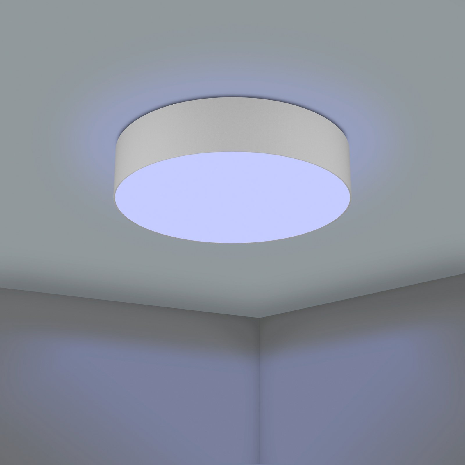 EGLO connect Romao-Z LED-taklampa, Ø57cm, grå EGLO connect Romao-Z LED-taklampa, Ø57cm, grå