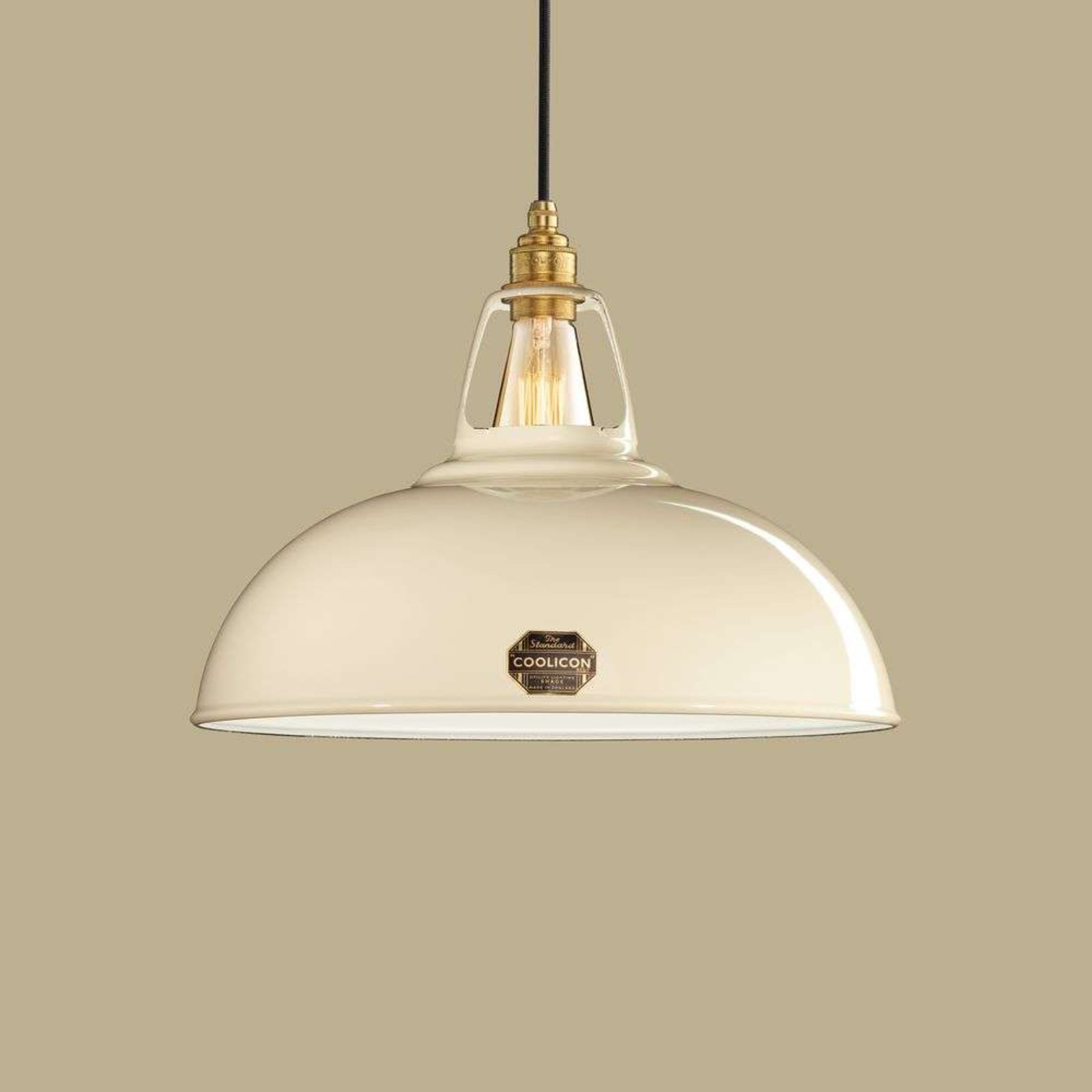 Large 1933 Design Lustră Pendul Classic Cream - Coolicon