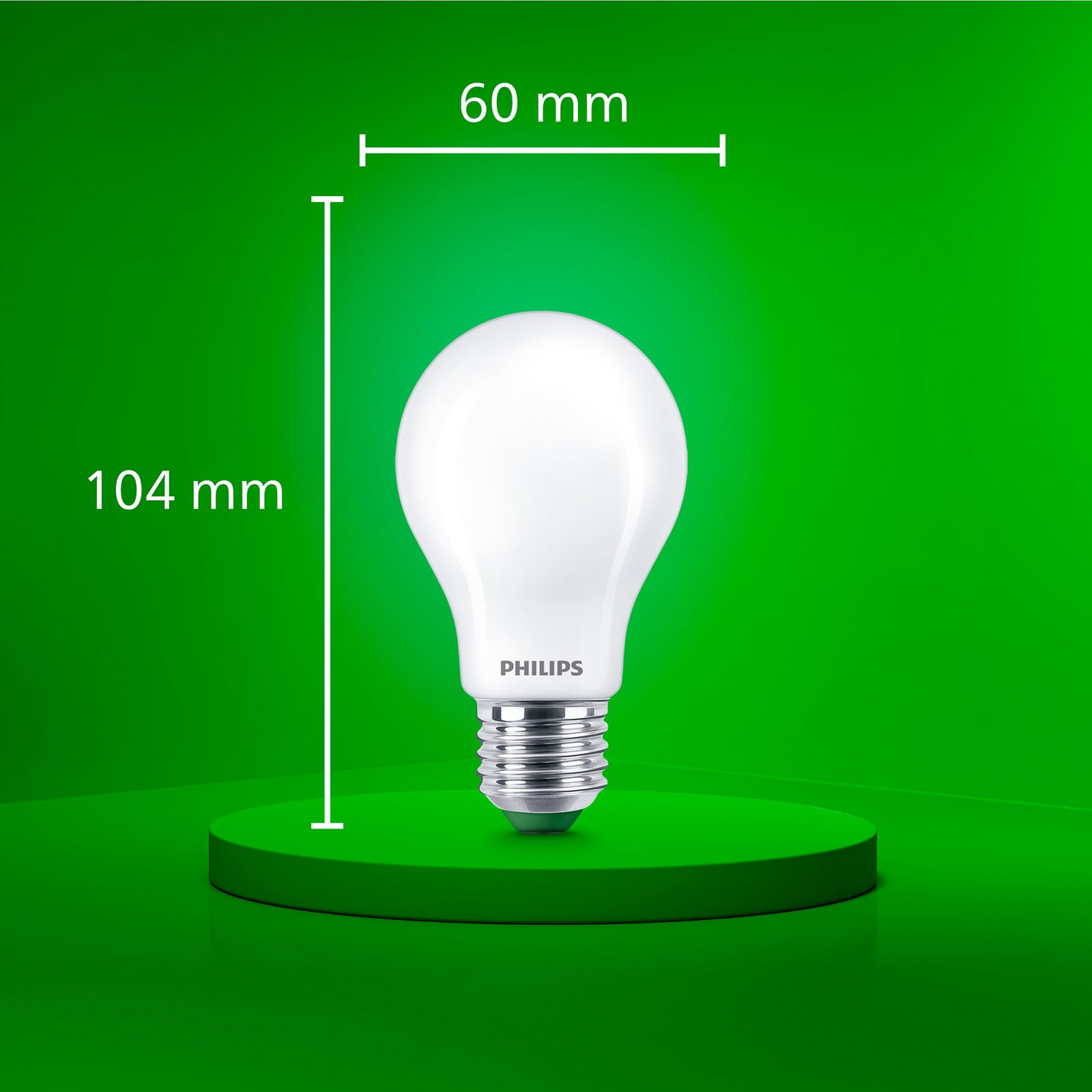 Philips E27 żarówka LED A60 2,3W 485lm 4 000 K mat