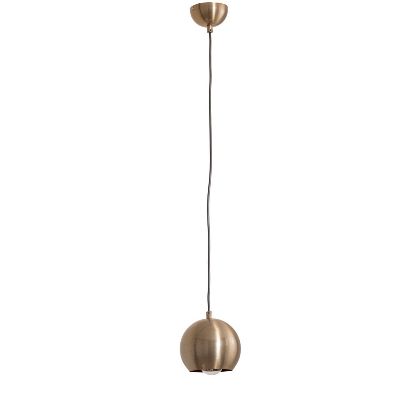Hängeleuchte Berceste 9201, Ø 15 cm, gold, Eisen, E27